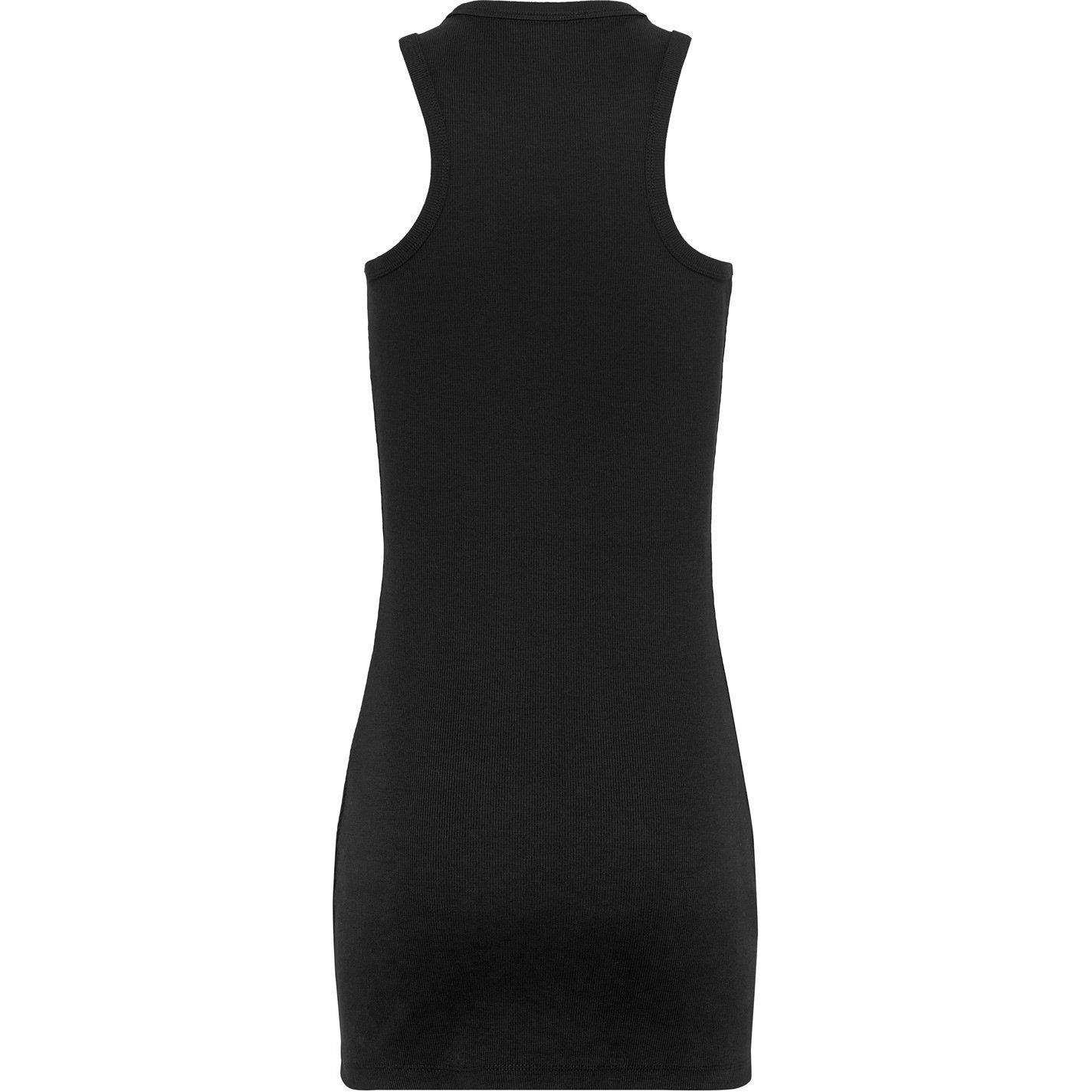 Crna - Tommy Jeans - Ribbed Mini Dress - 2