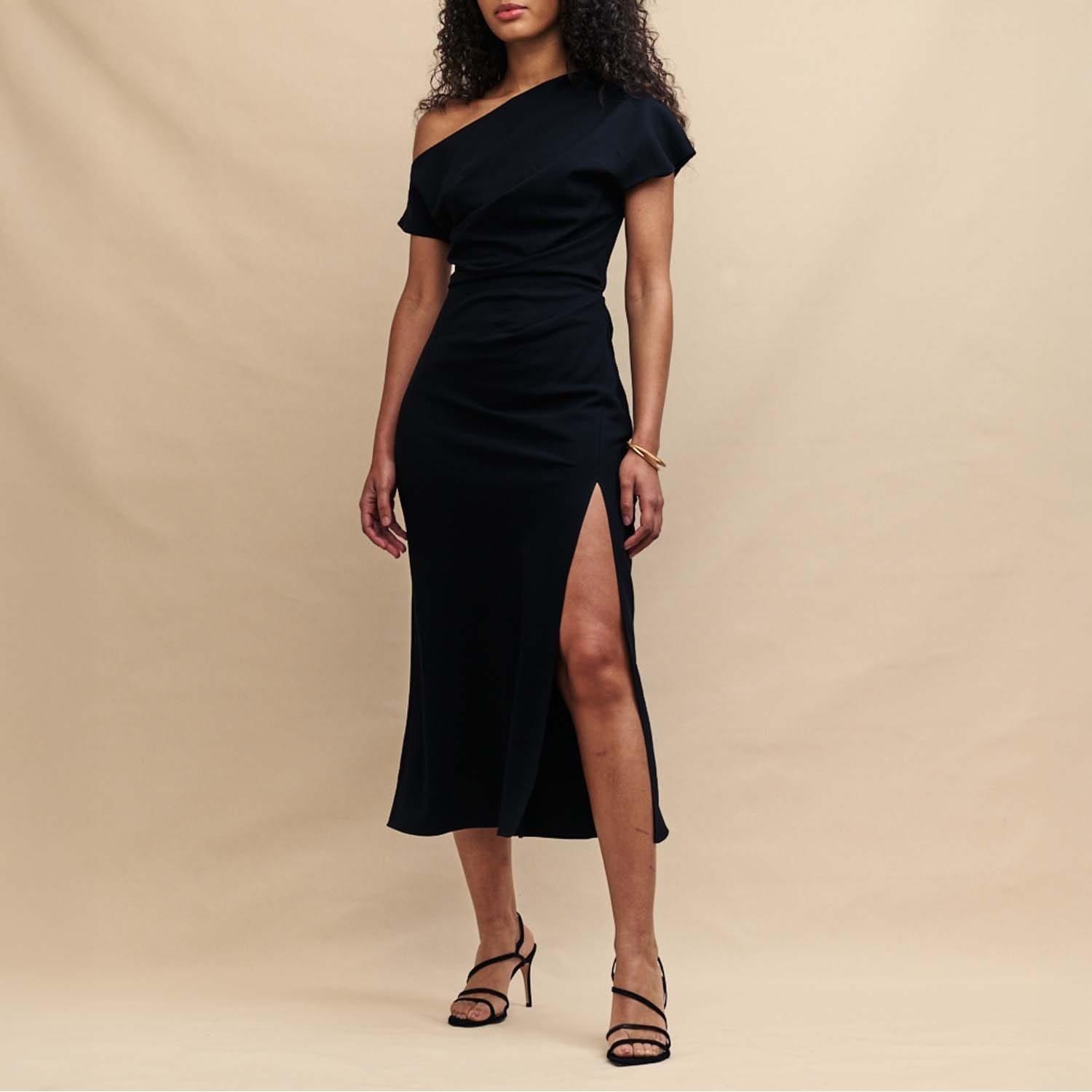 Black - Nobodys Child - Katty Midaxi Dress - 1