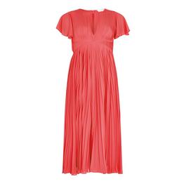 MICHAEL Michael Kors Pleated Midi Dress