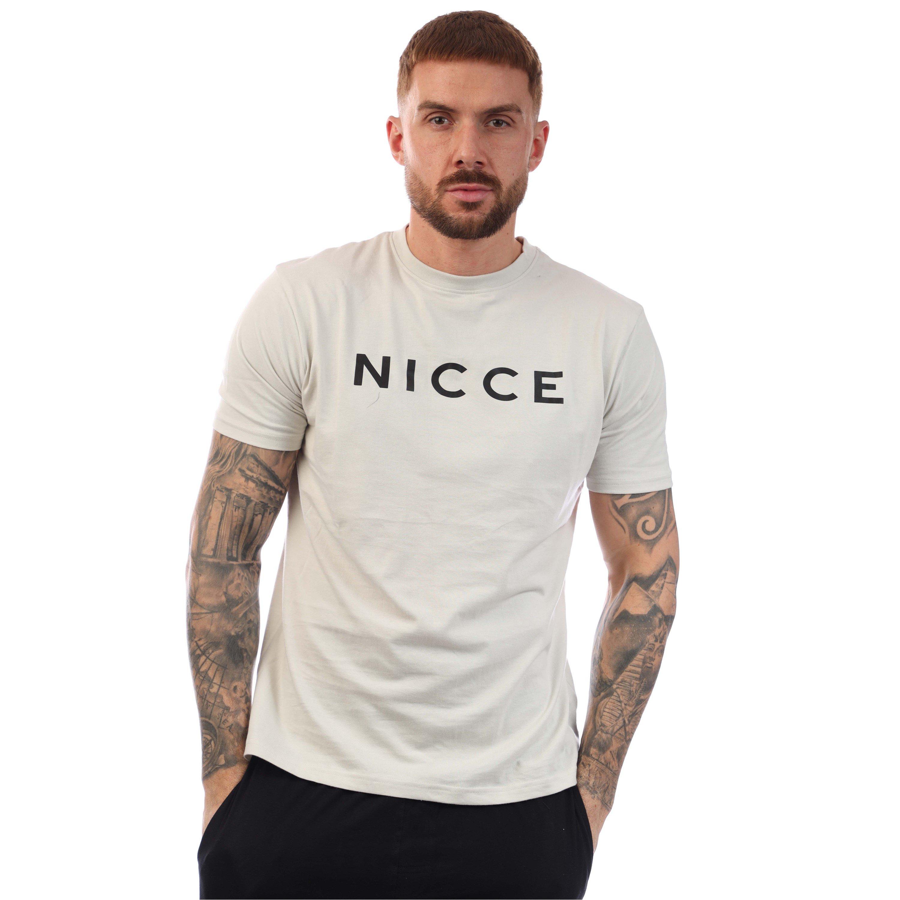 Black - Nicce - Aderyn T-Shirt & Pant Set - 1