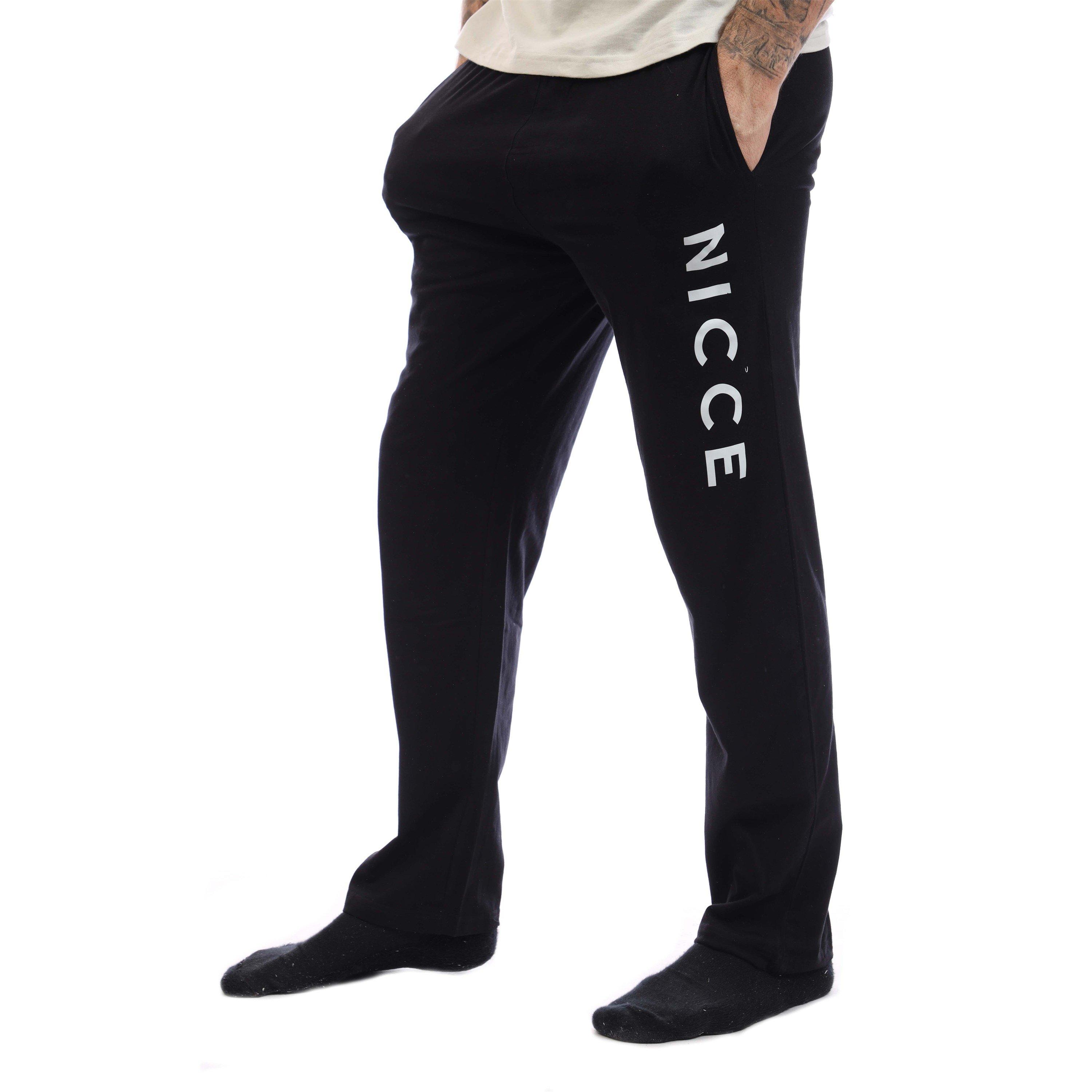 Black - Nicce - Aderyn T-Shirt & Pant Set - 3