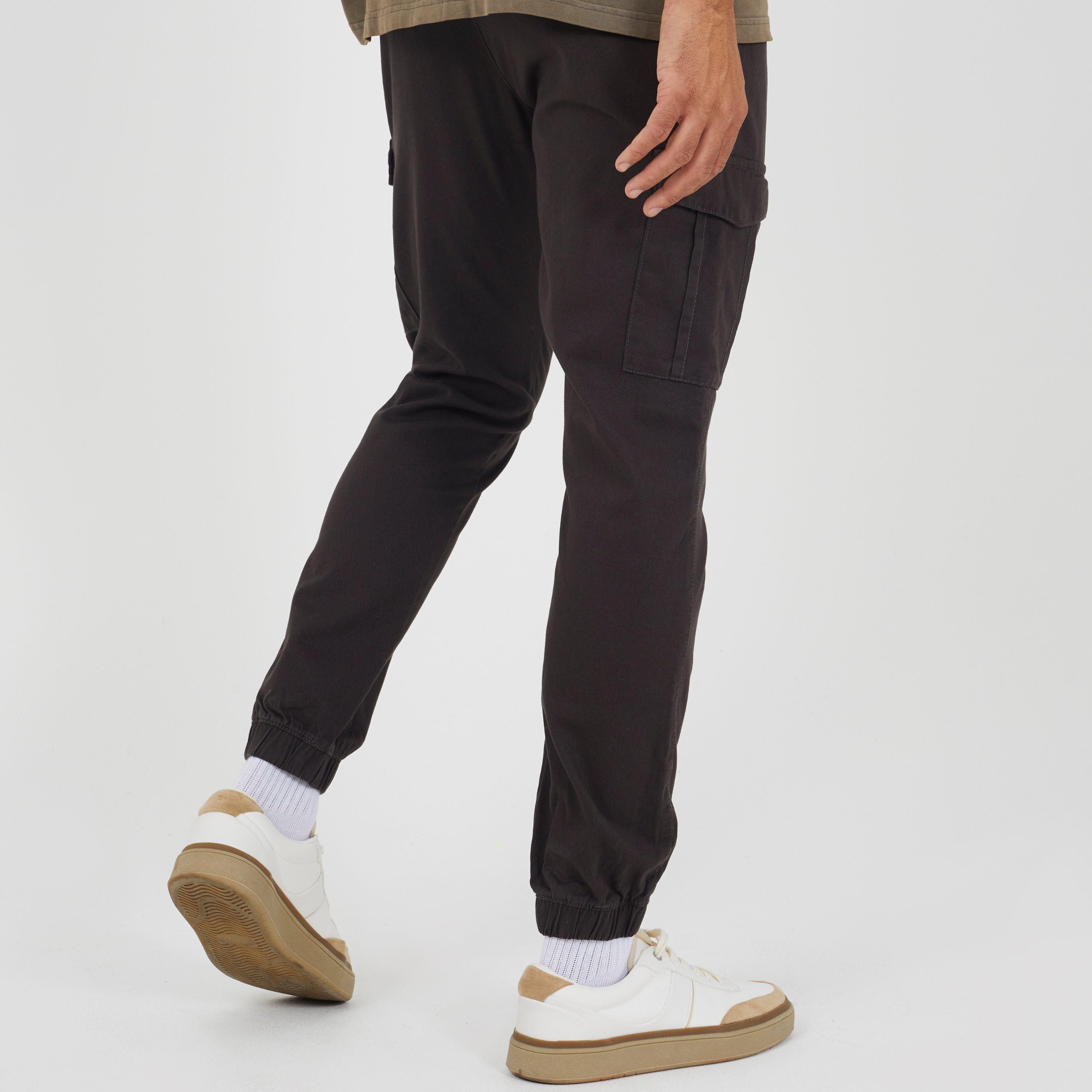 Dark Grey - Brave Soul - Twill Pant Sn62 - 2