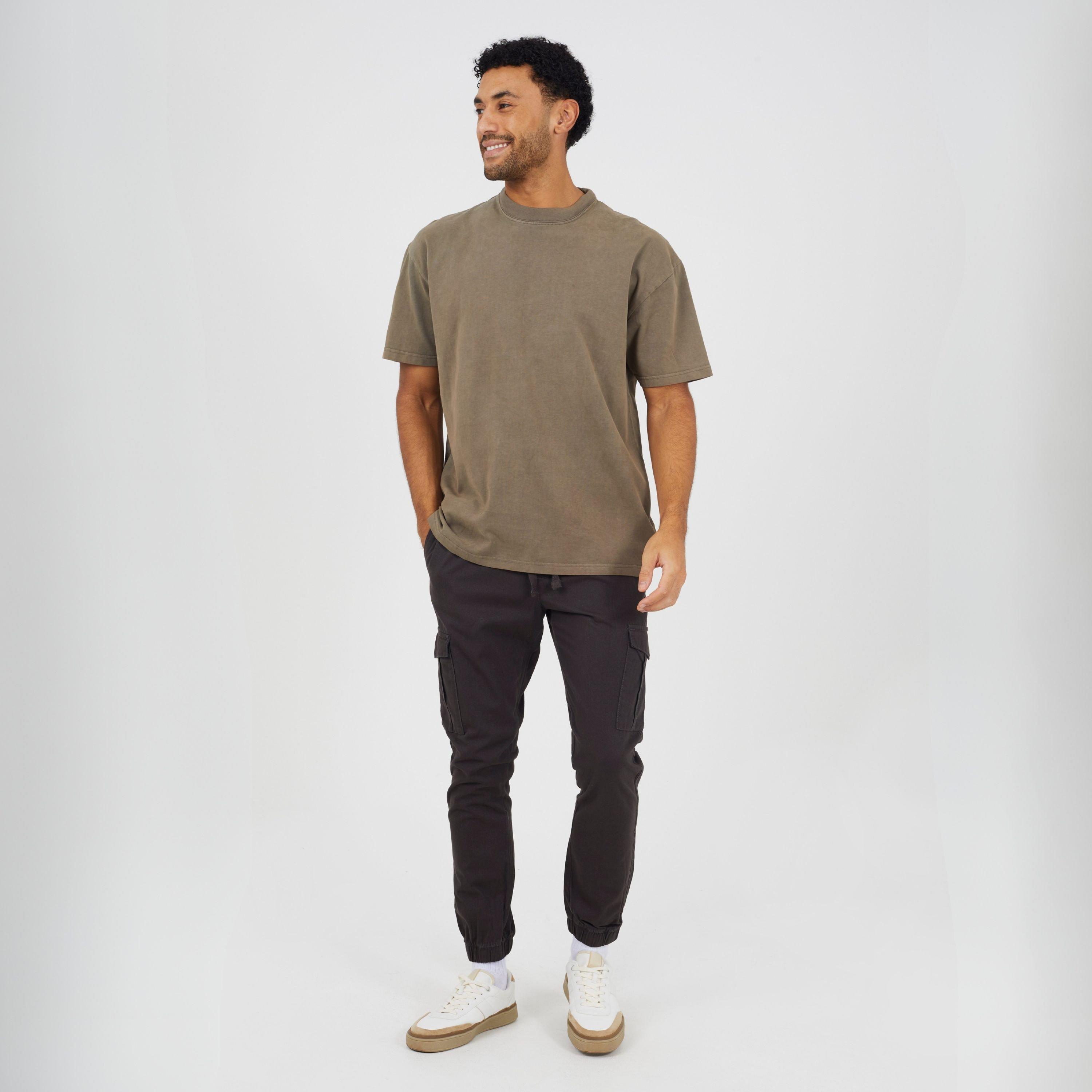 Dark Grey - Brave Soul - Twill Pant Sn62 - 4