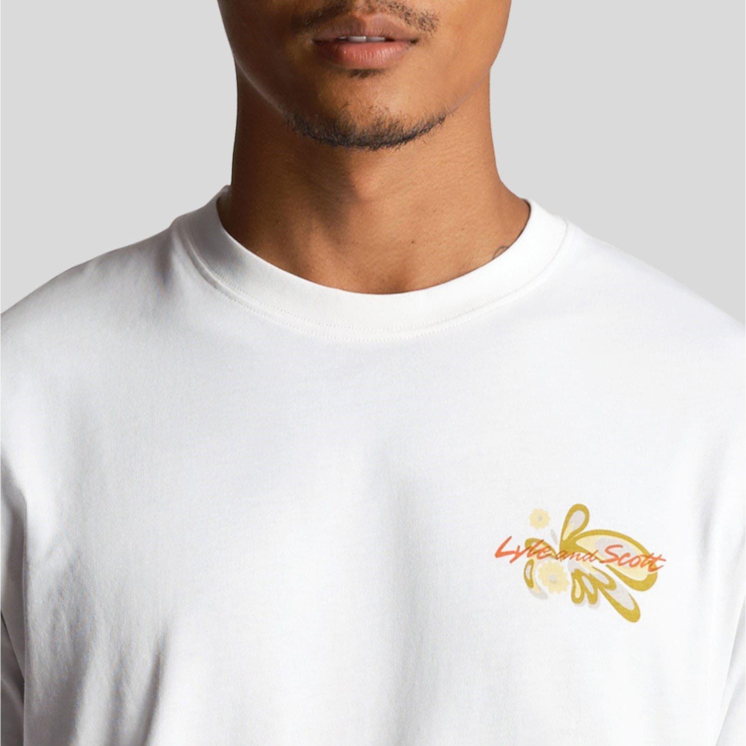 White - Lyle and Scott - Graphic T-Shirt - 4