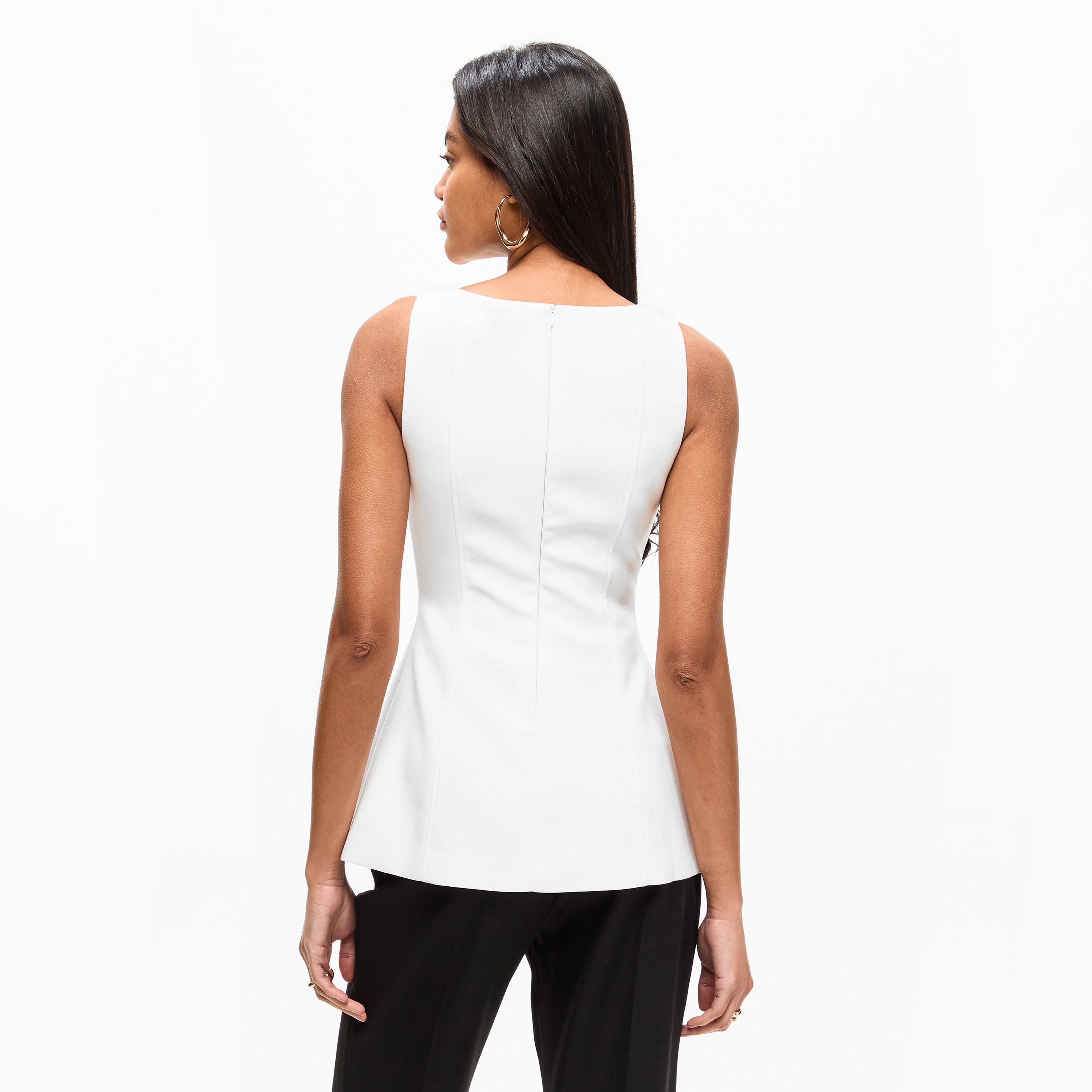 White - Anne Louise Boutique - Anne Lo Icon Top Ld61 - 4