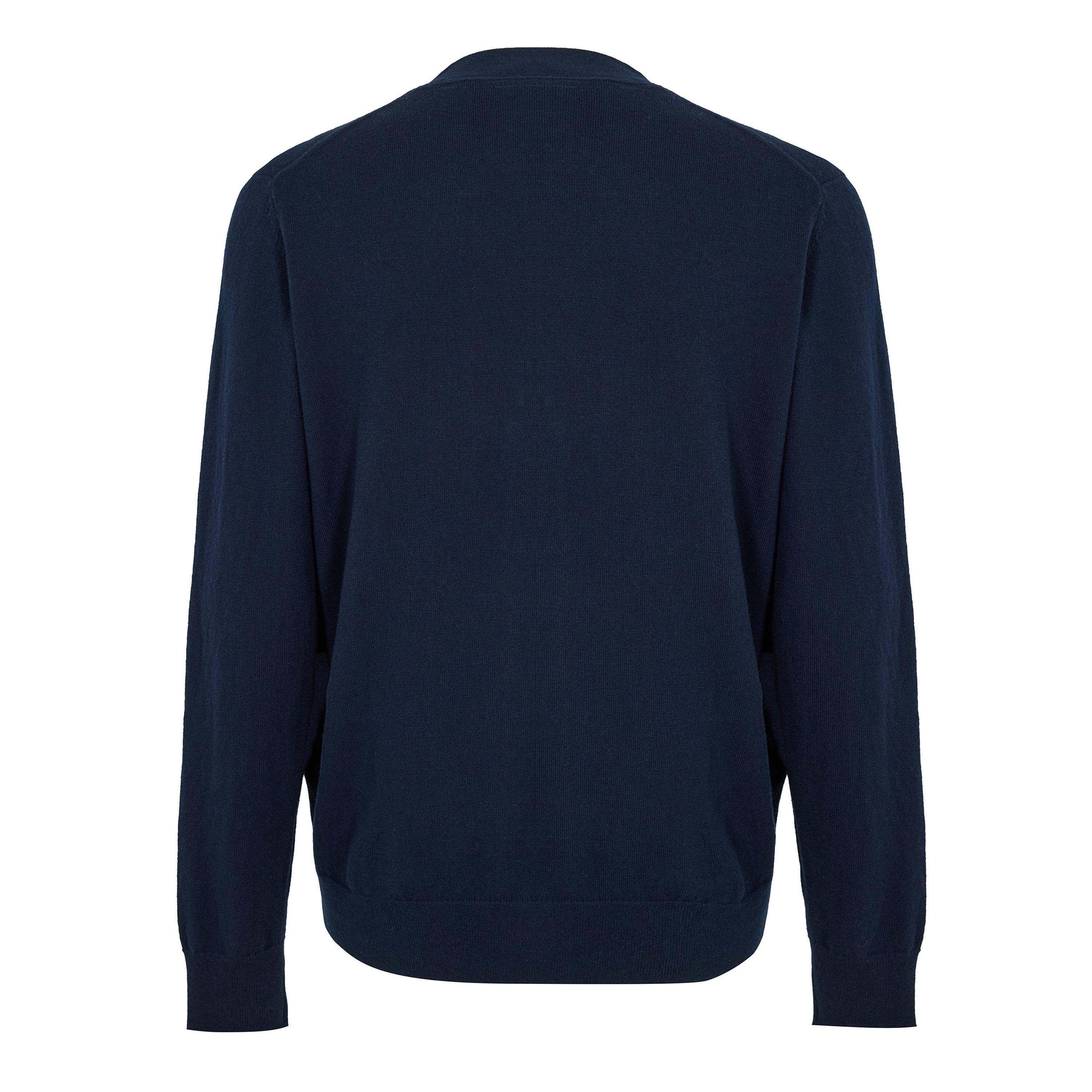 Dark Navy - Lyle and Scott - VN Cardigan Sn99 - 2