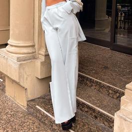 I Saw It First ISAWITFIRST Premium Tailored Wide Leg Trousers