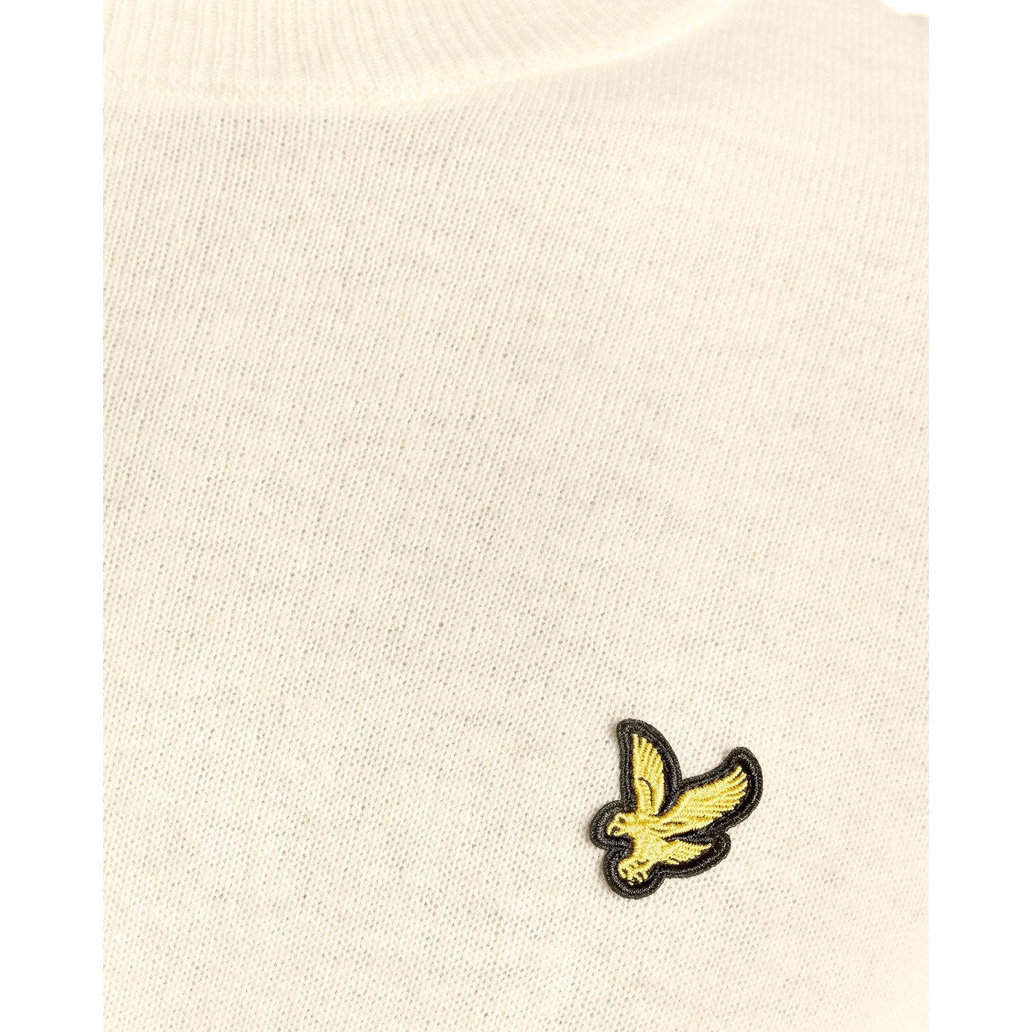 Lyle And Scott Men's Cotton Crew Neck Jumper - Drop Cloth Marl - XS
