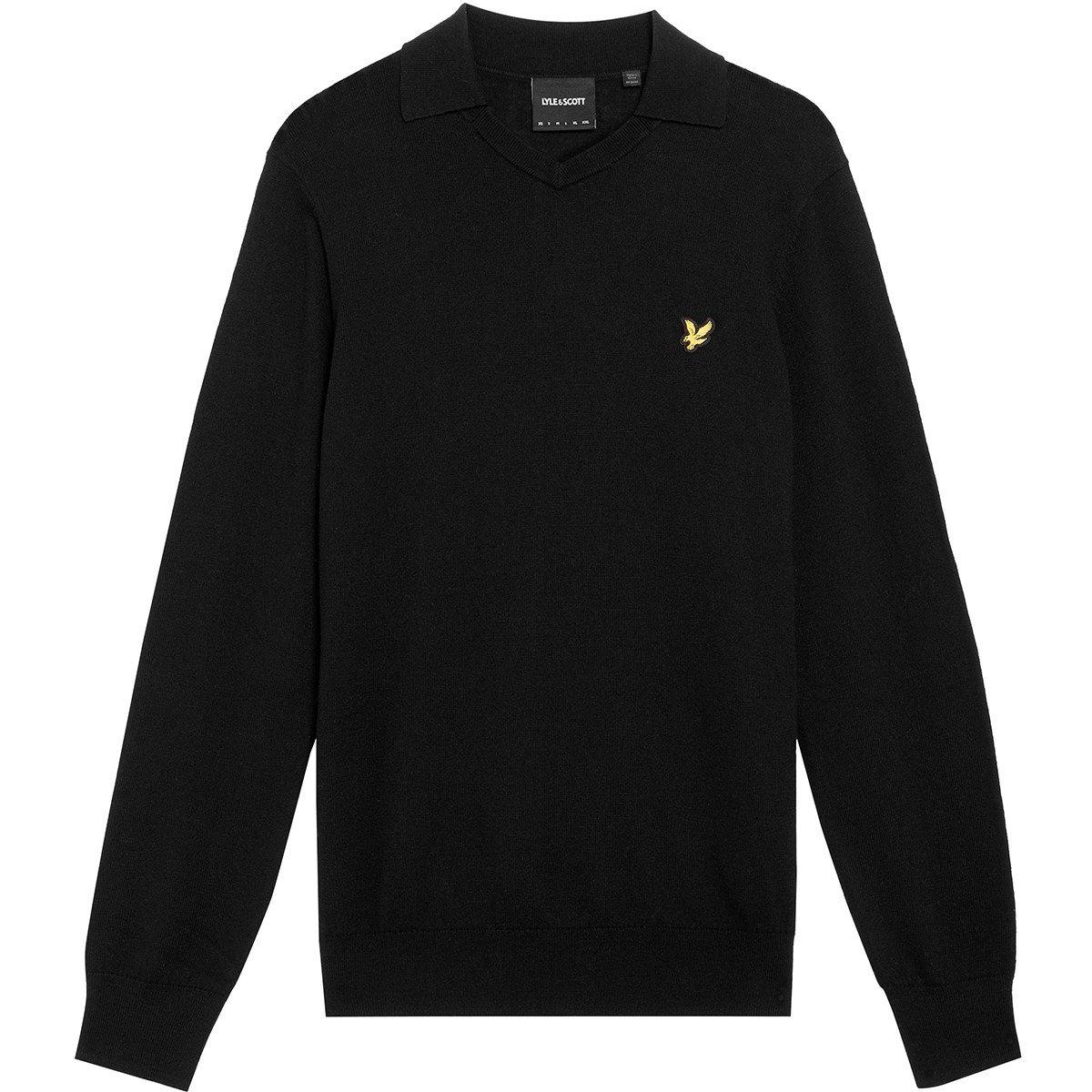 Lyle And Scott Men's Crew Neck Jumper - Jet Black - XS