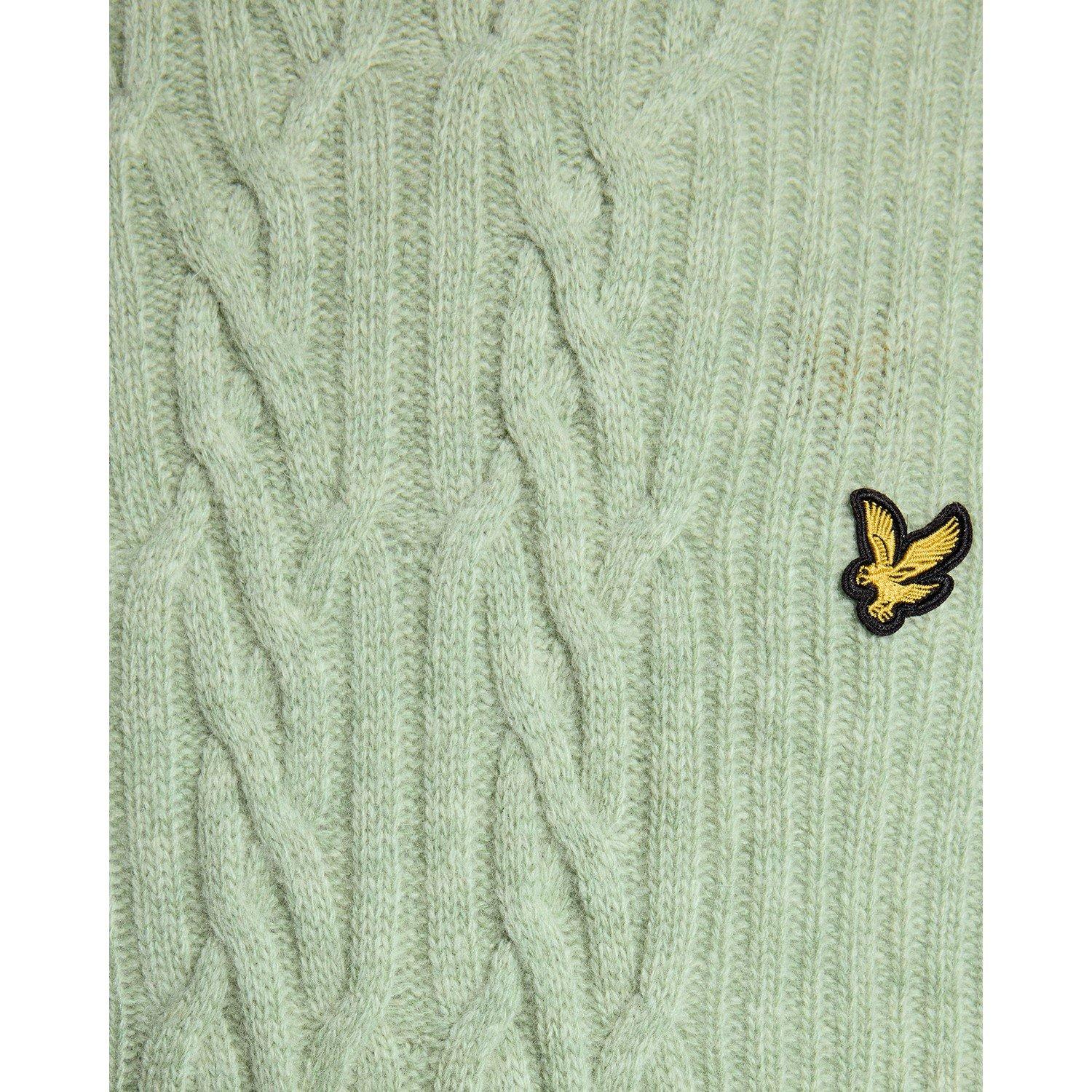 Lyle And Scott Men's Ck Crew Neck Jumper - Cold Mint Marl - S
