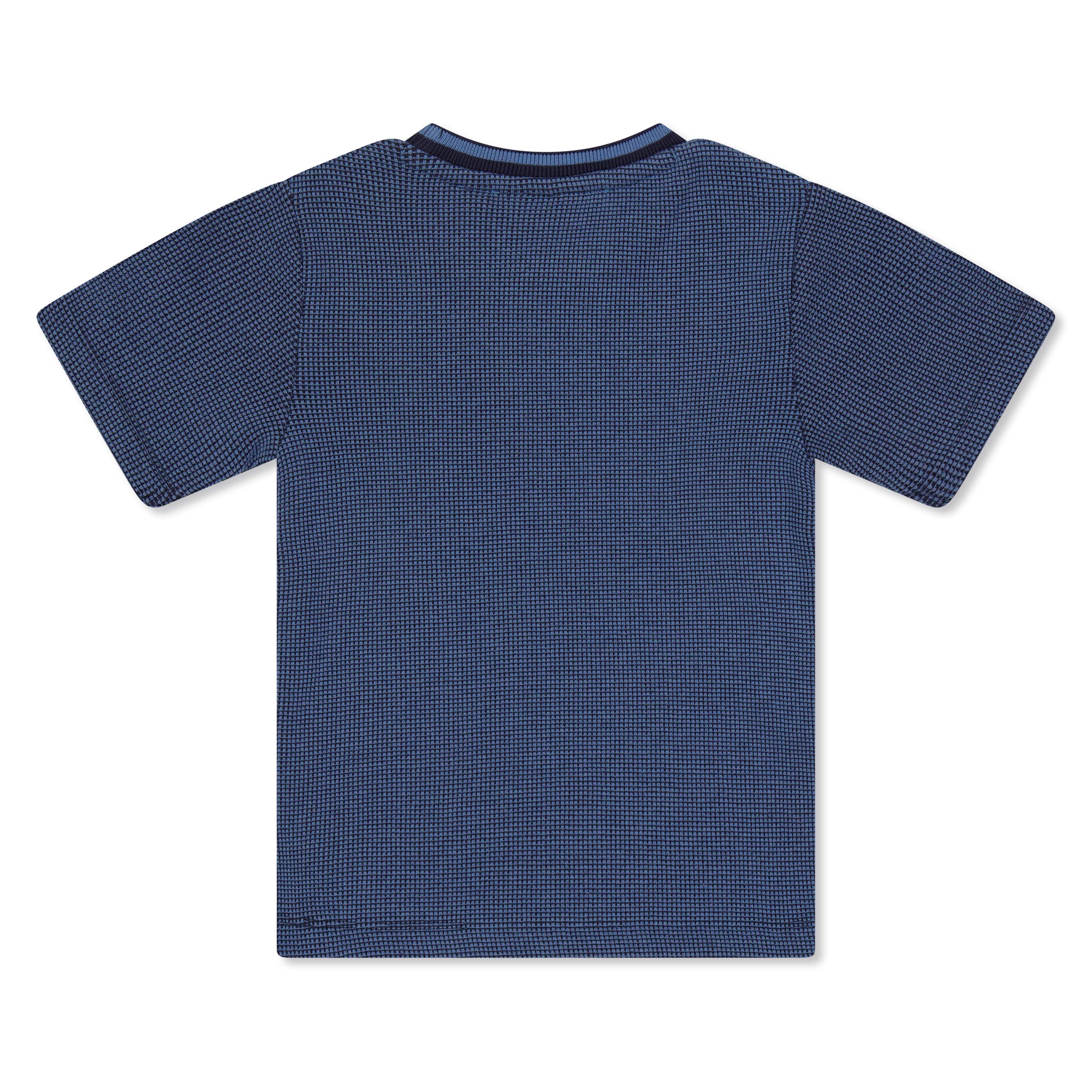 Donkerblauw - Lyle and Scott - Waffle Tee In99 - 2