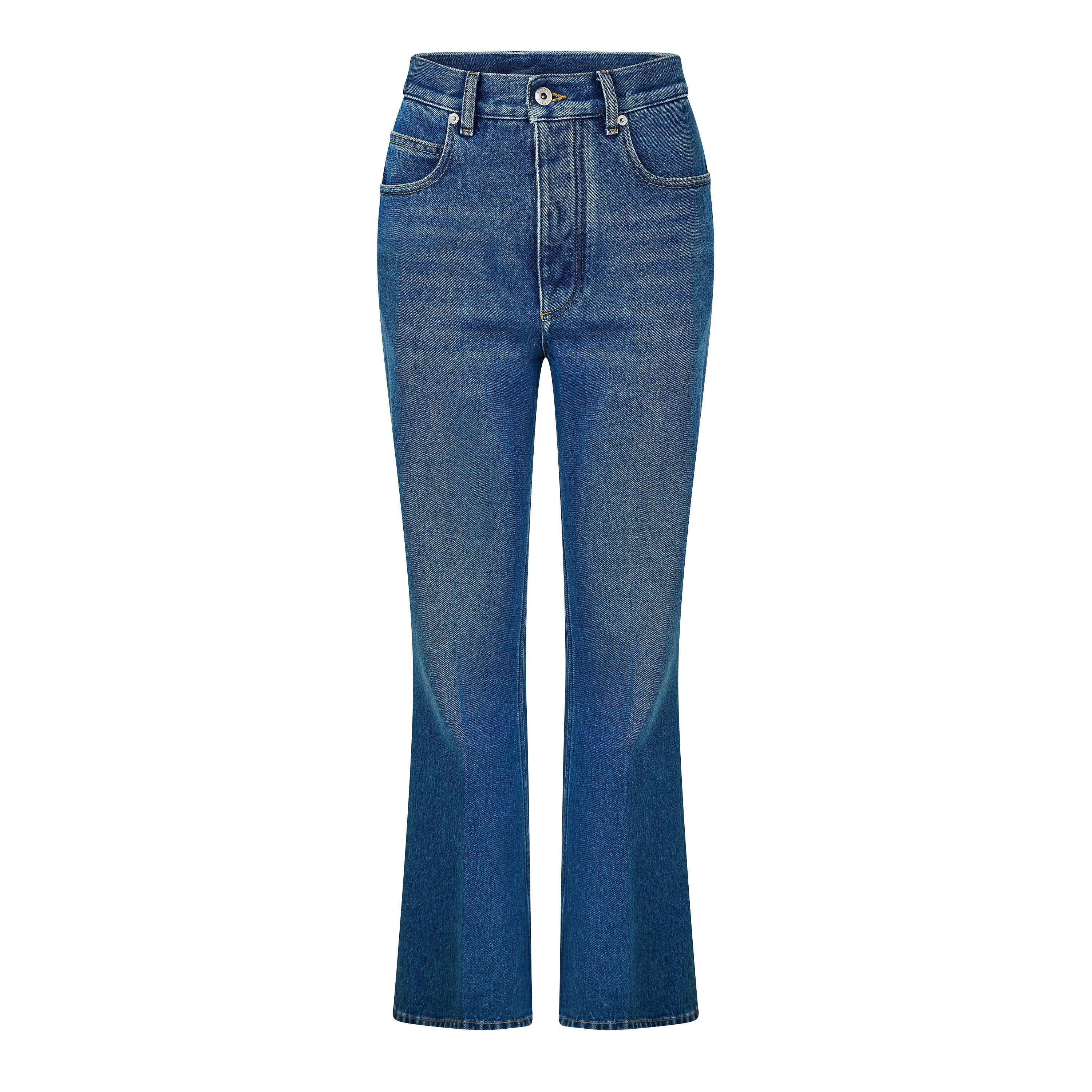 Mid Blue - Bottega Veneta - Women's Bootcut Jeans - 1