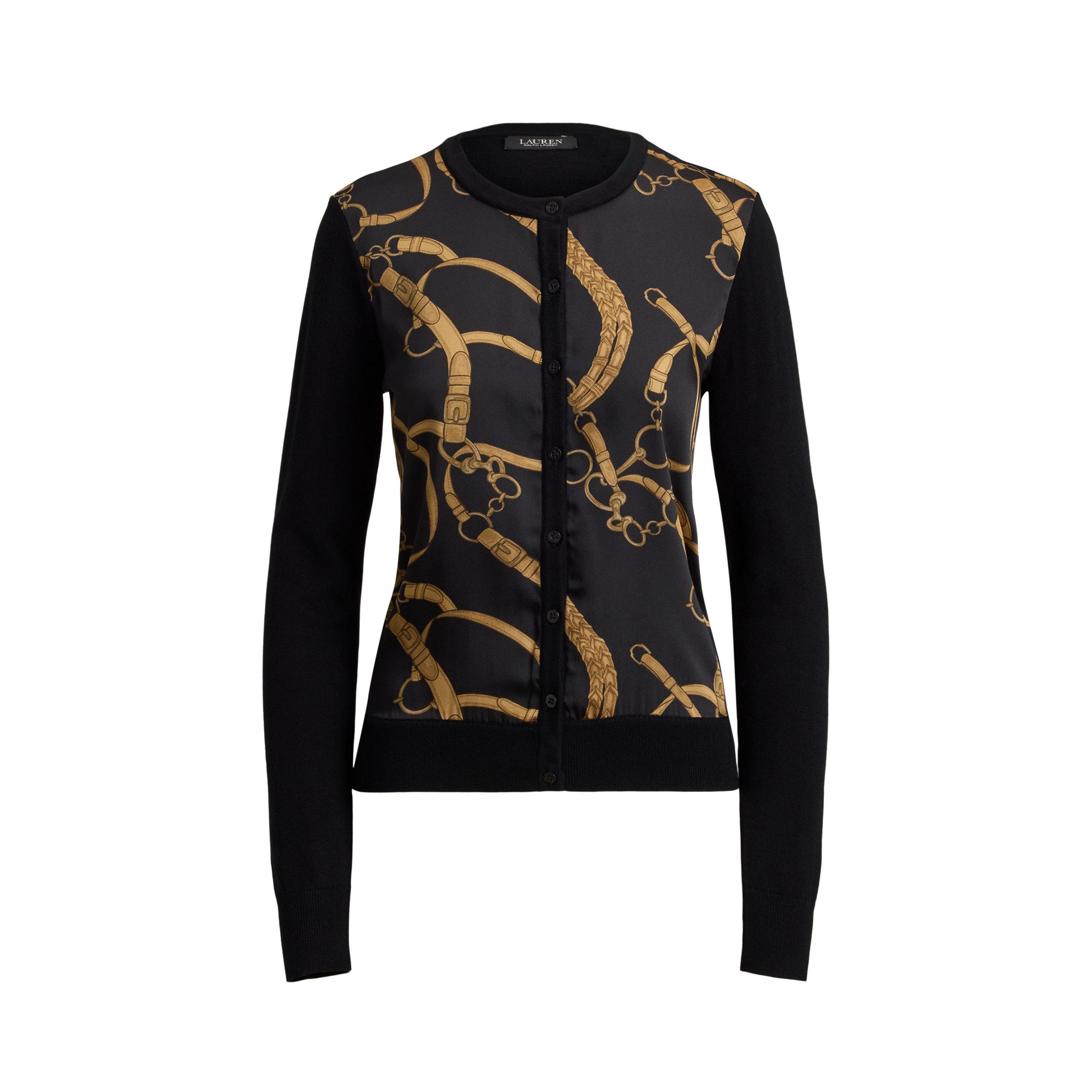 Black - Lauren by Ralph Lauren - Women's Cardigan - 1