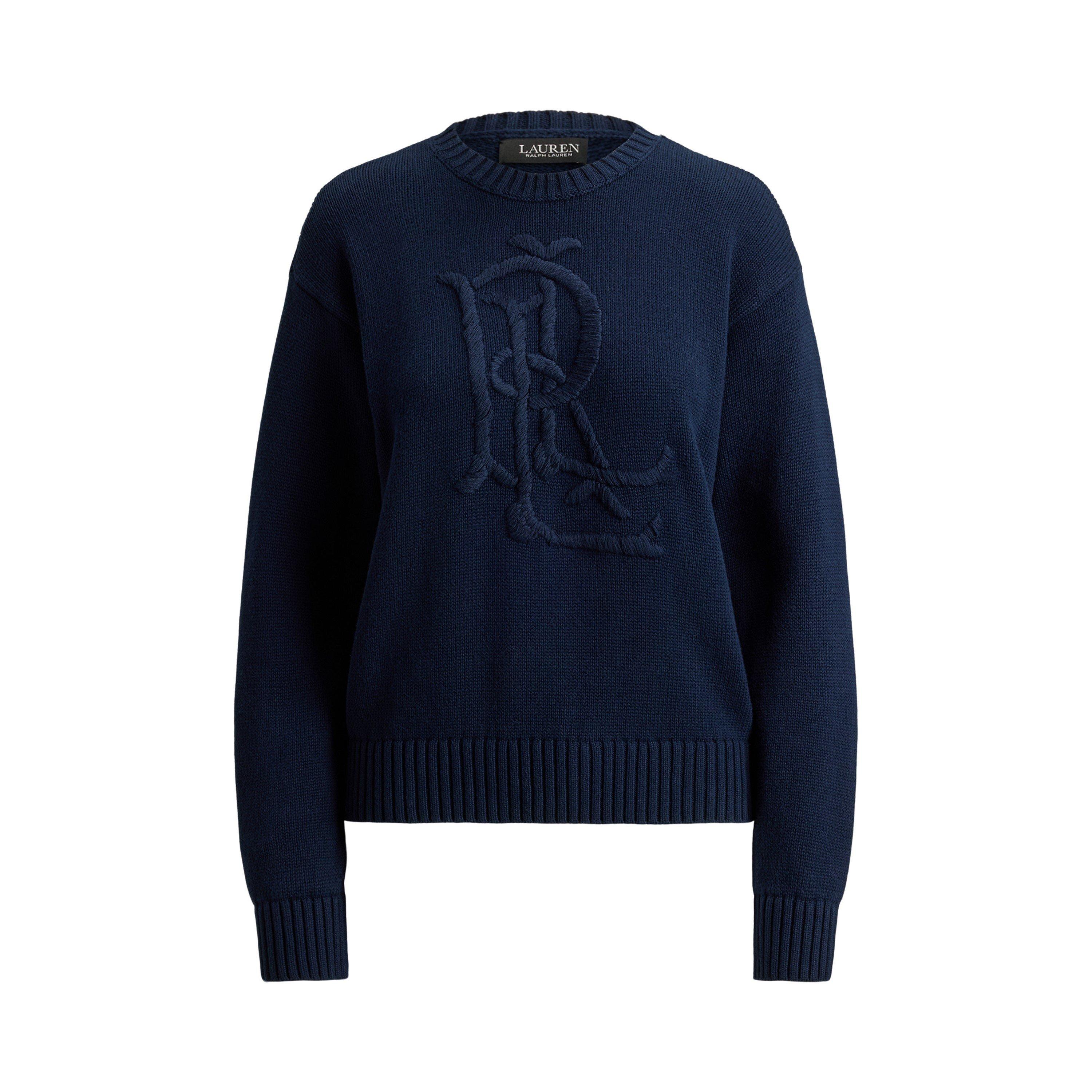 Lauren Navy - Lauren by Ralph Lauren - Women's Crew Neck Jumper - 1