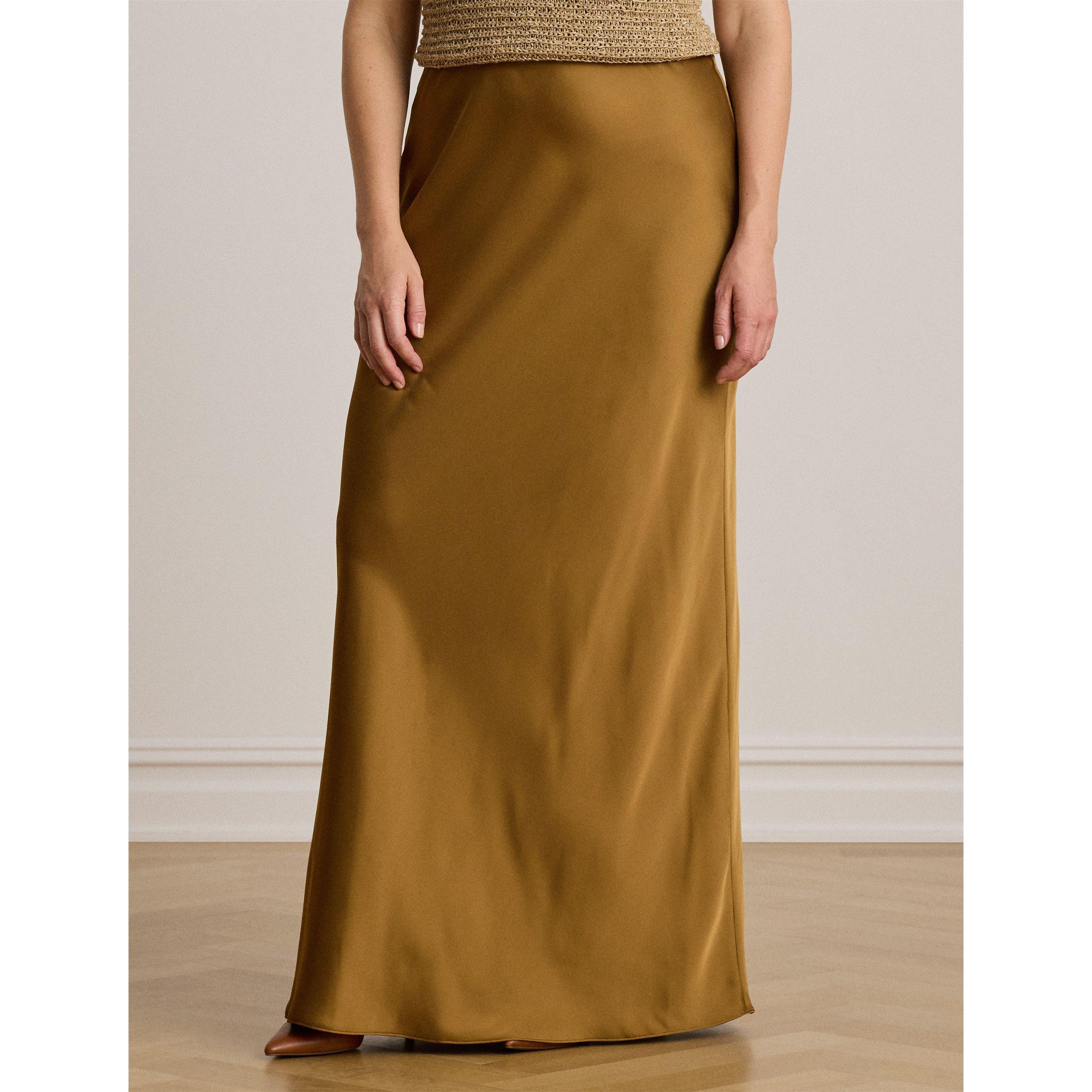 TOBACCO - Lauren by Ralph Lauren - Women's Maxi Skirt - 2