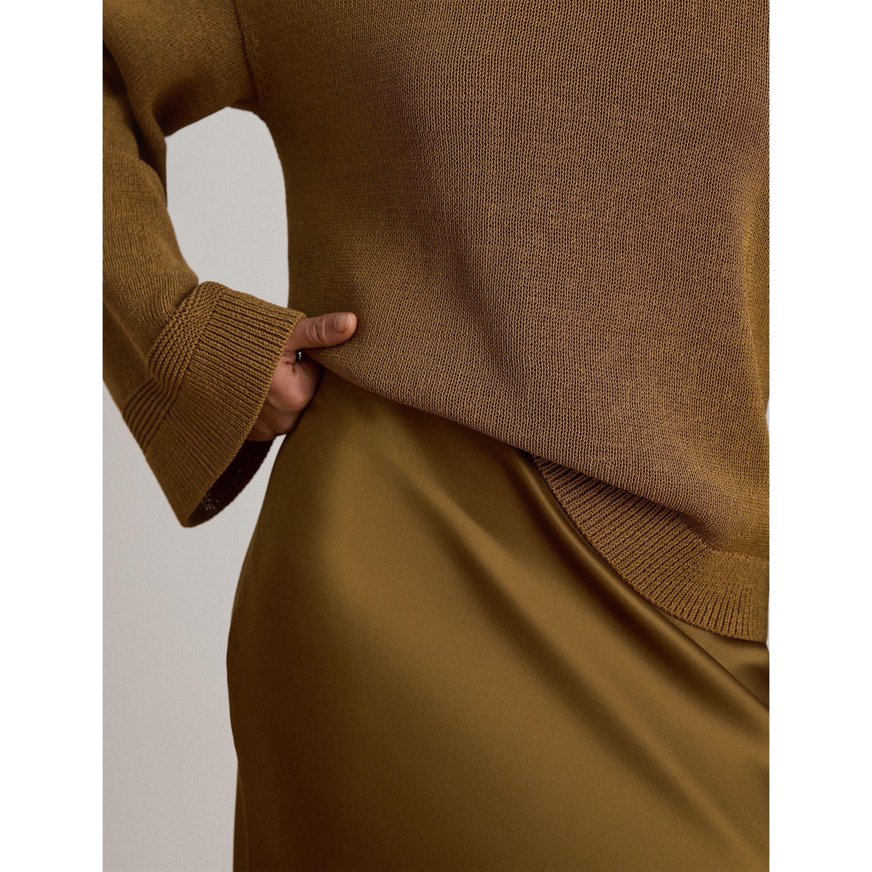 TOBACCO - Lauren by Ralph Lauren - Women's Maxi Skirt - 4