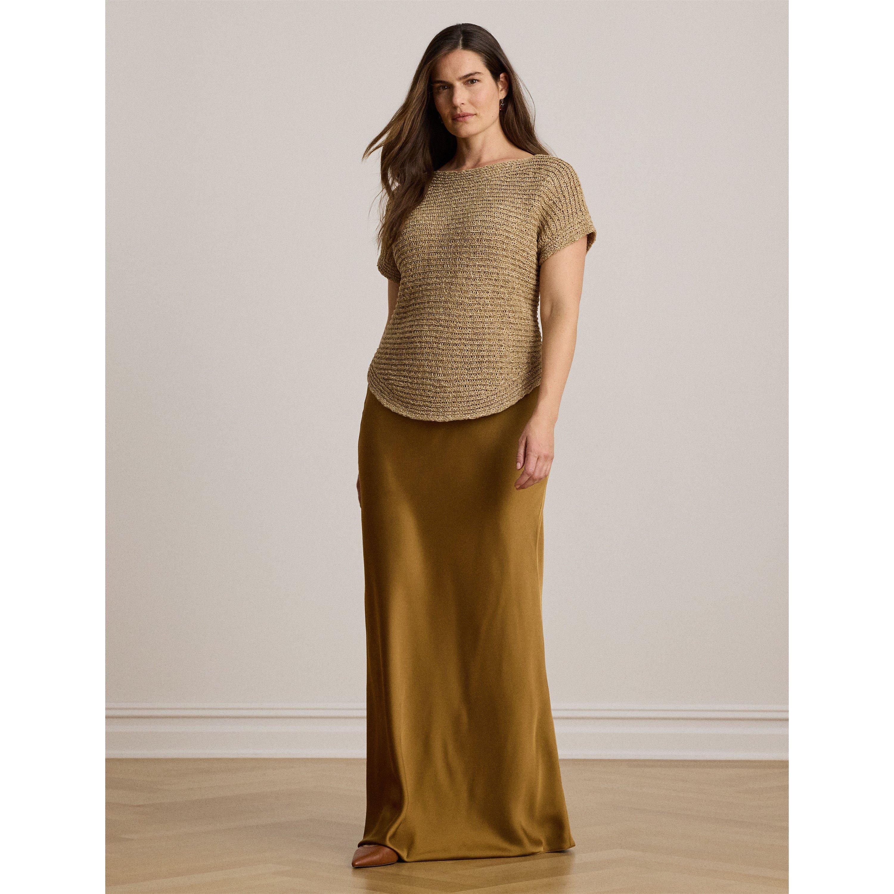 TOBACCO - Lauren by Ralph Lauren - Women's Maxi Skirt - 5