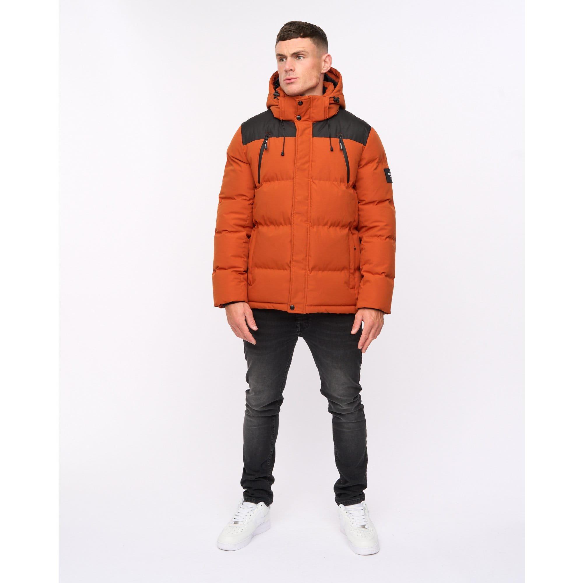 Orange - Crosshatch - Menray Jacket - 3