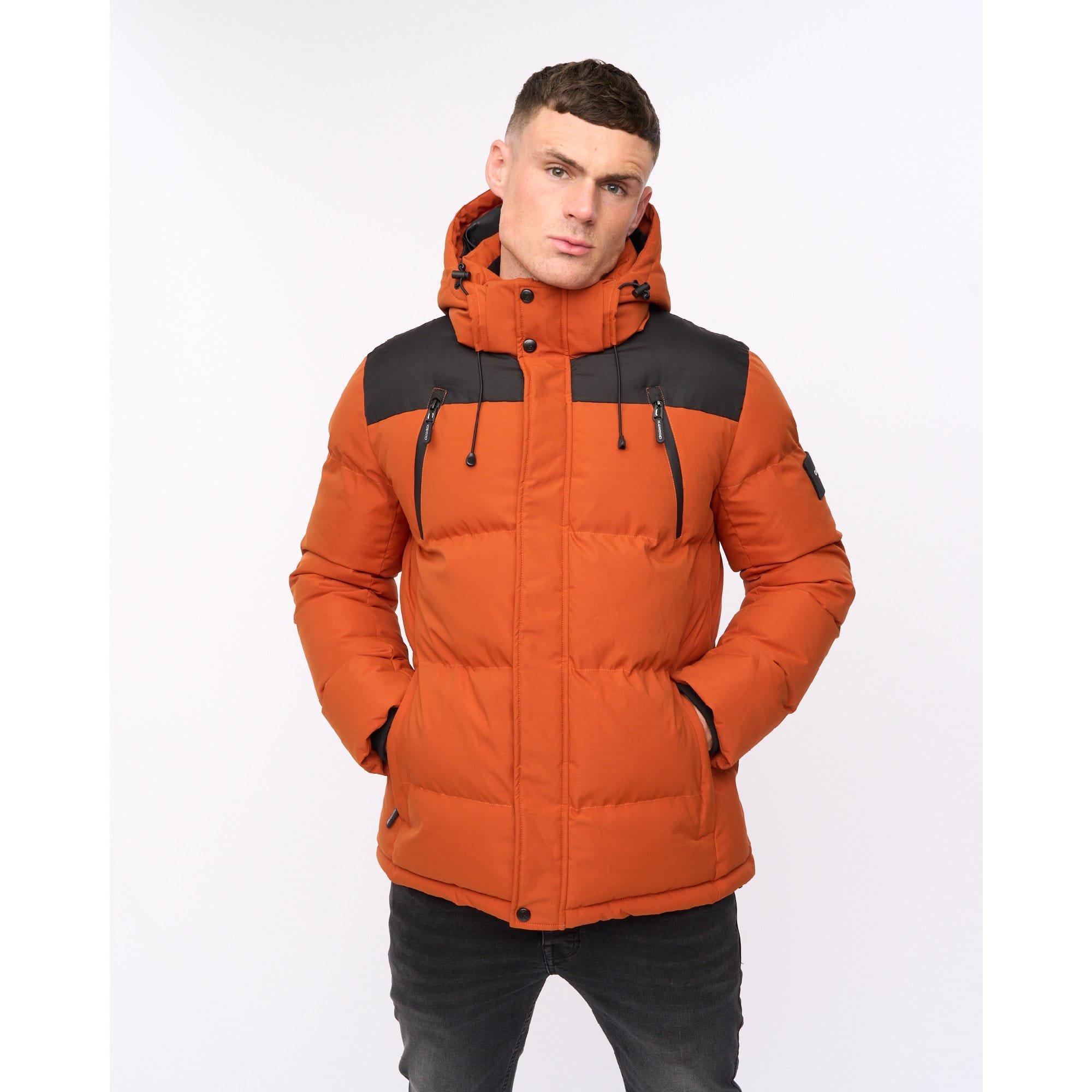 Orange - Crosshatch - Menray Jacket - 4