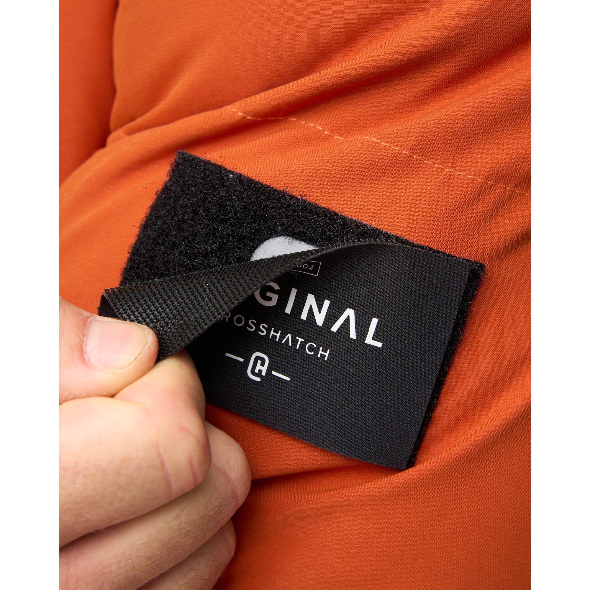 Orange - Crosshatch - Menray Jacket - 5