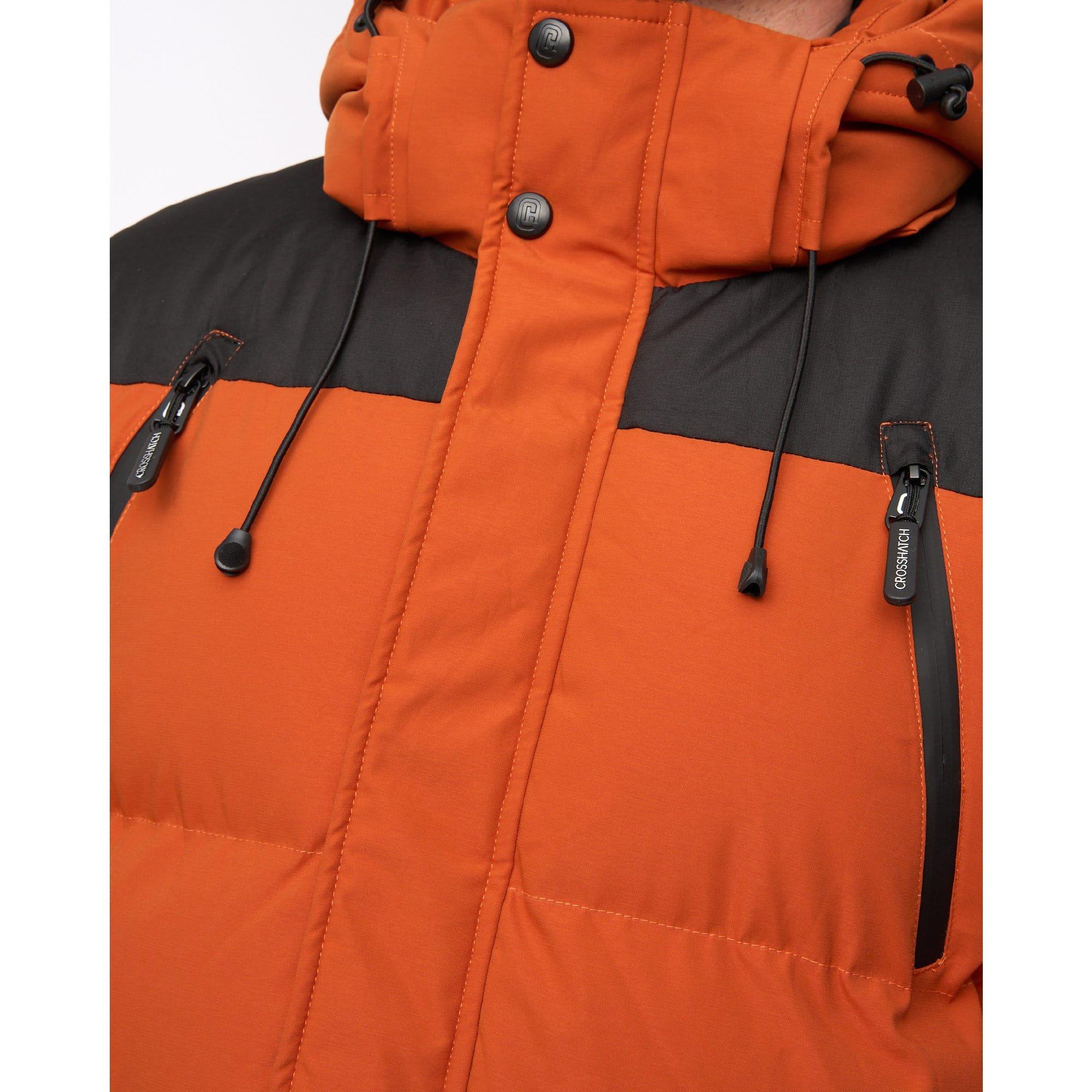 Orange - Crosshatch - Menray Jacket - 6