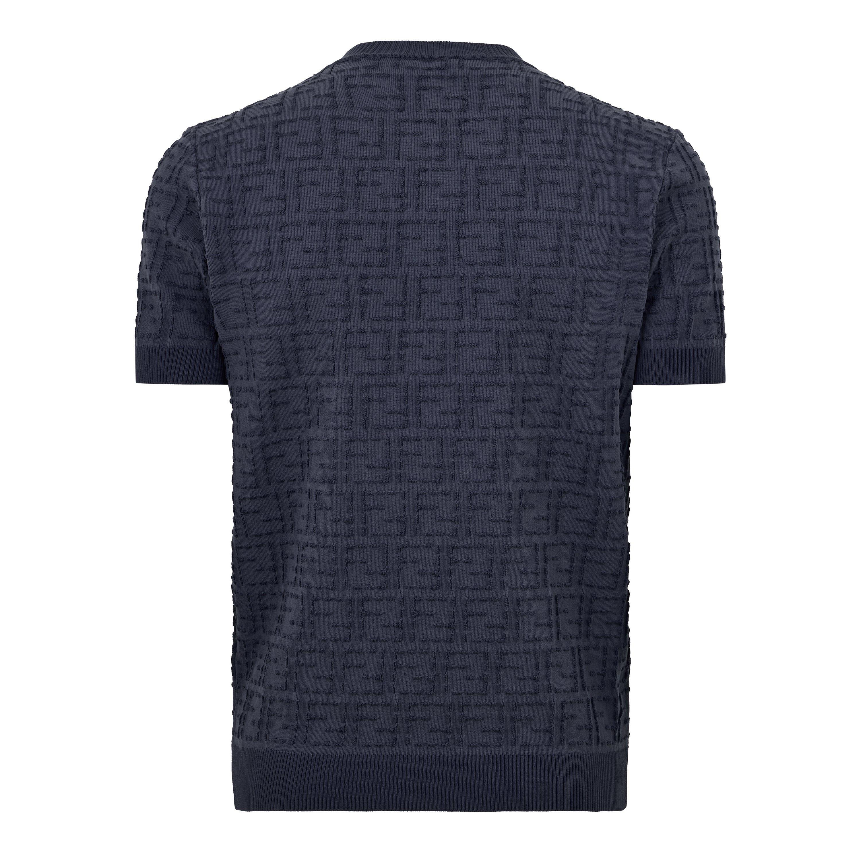 Blue - Fendi - Men's Knitted Top - 2
