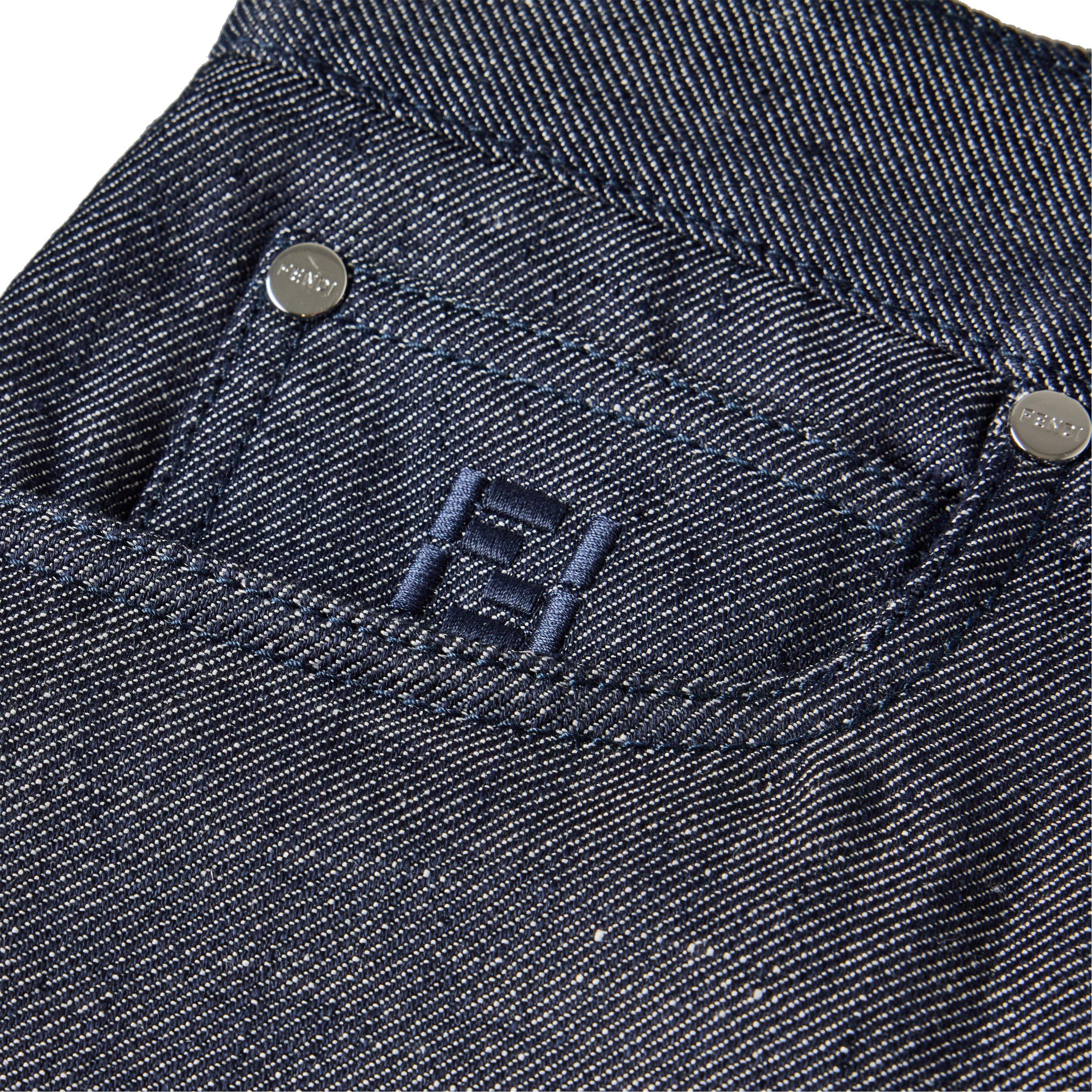 Blue - Fendi - Fendi Show Denim Sn62 - 5