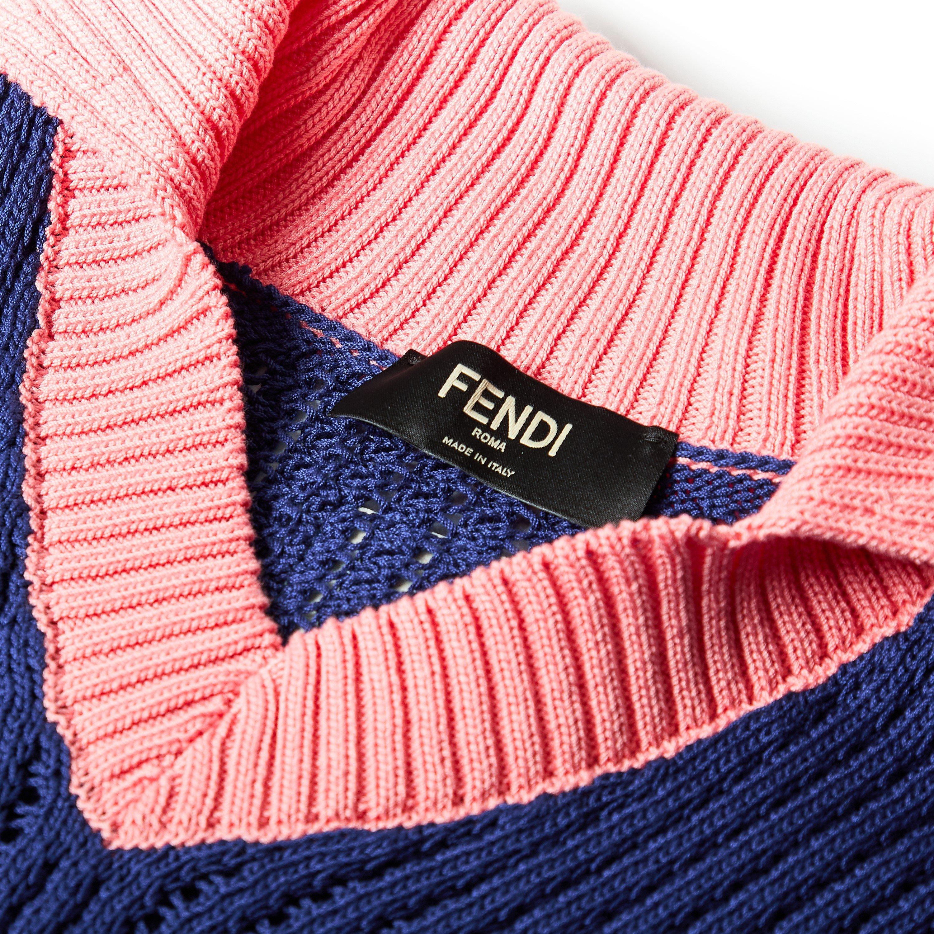 Multi - Fendi - Men's V-Neck Jumper - 3