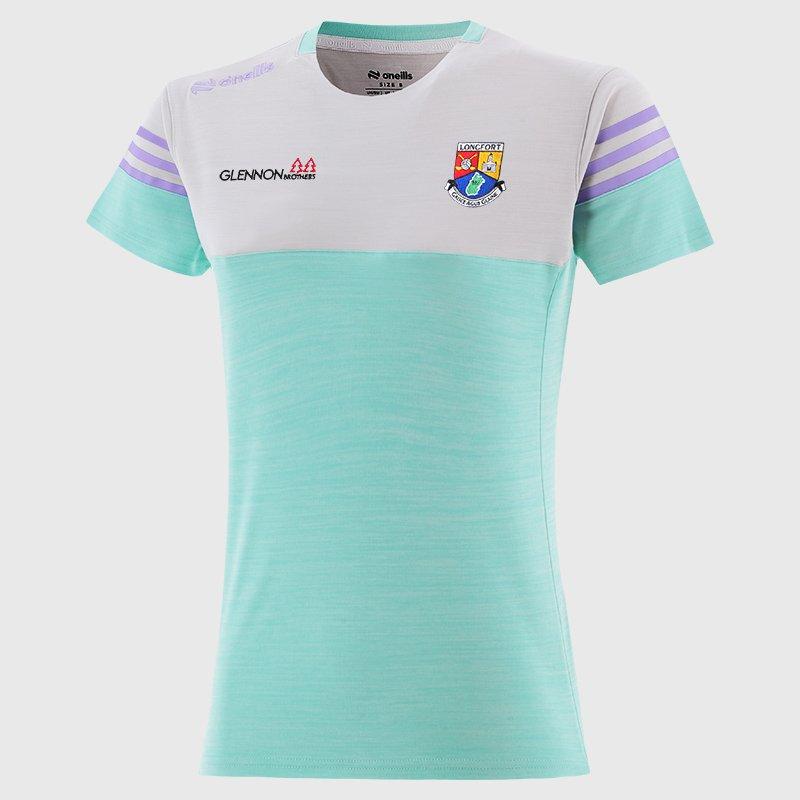 Mint/White/Lav - ONeills - Longford Sedona T-Shirt Girls - 1