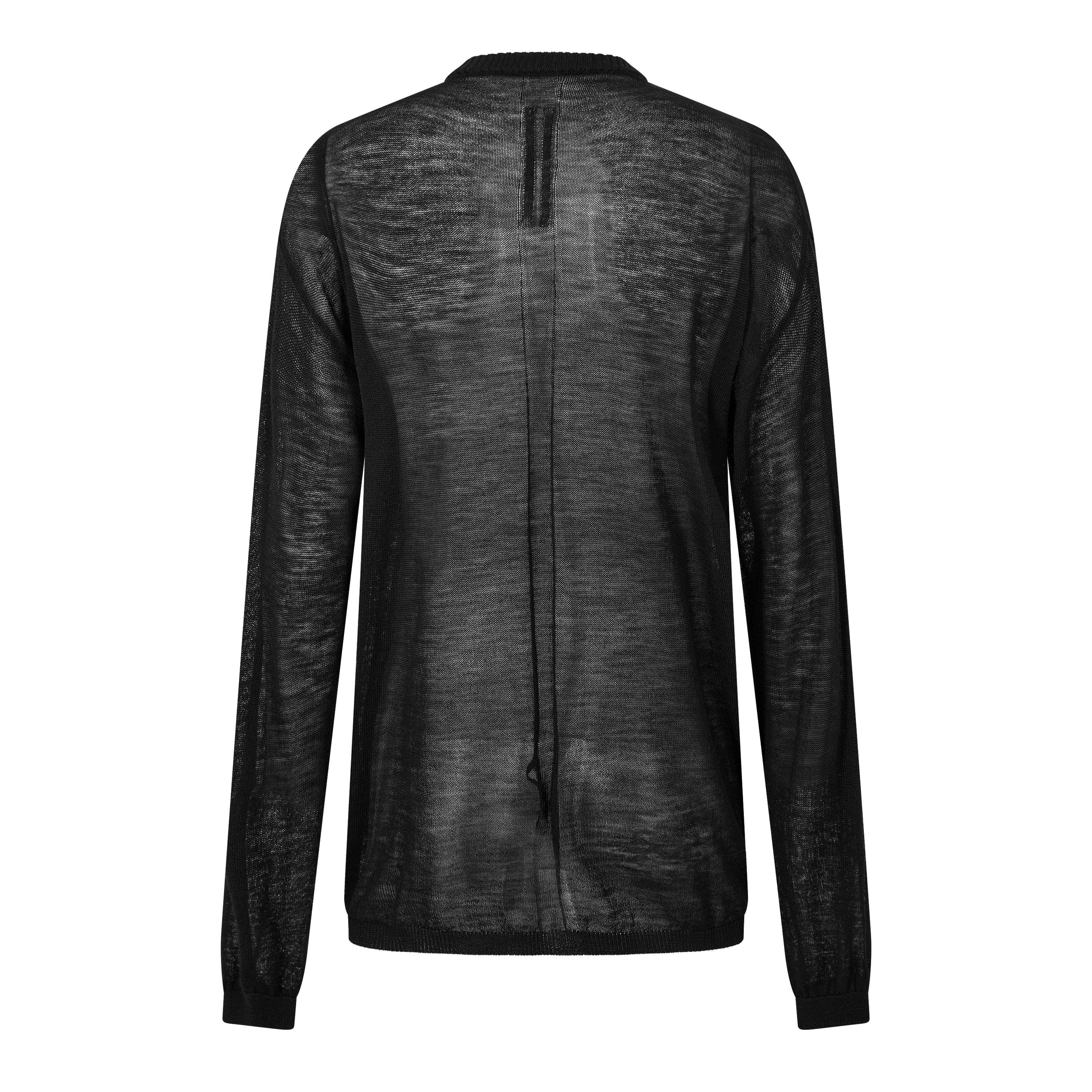 Black - Rick Owens - Rick Temple SheerSwt Sn61 - 2