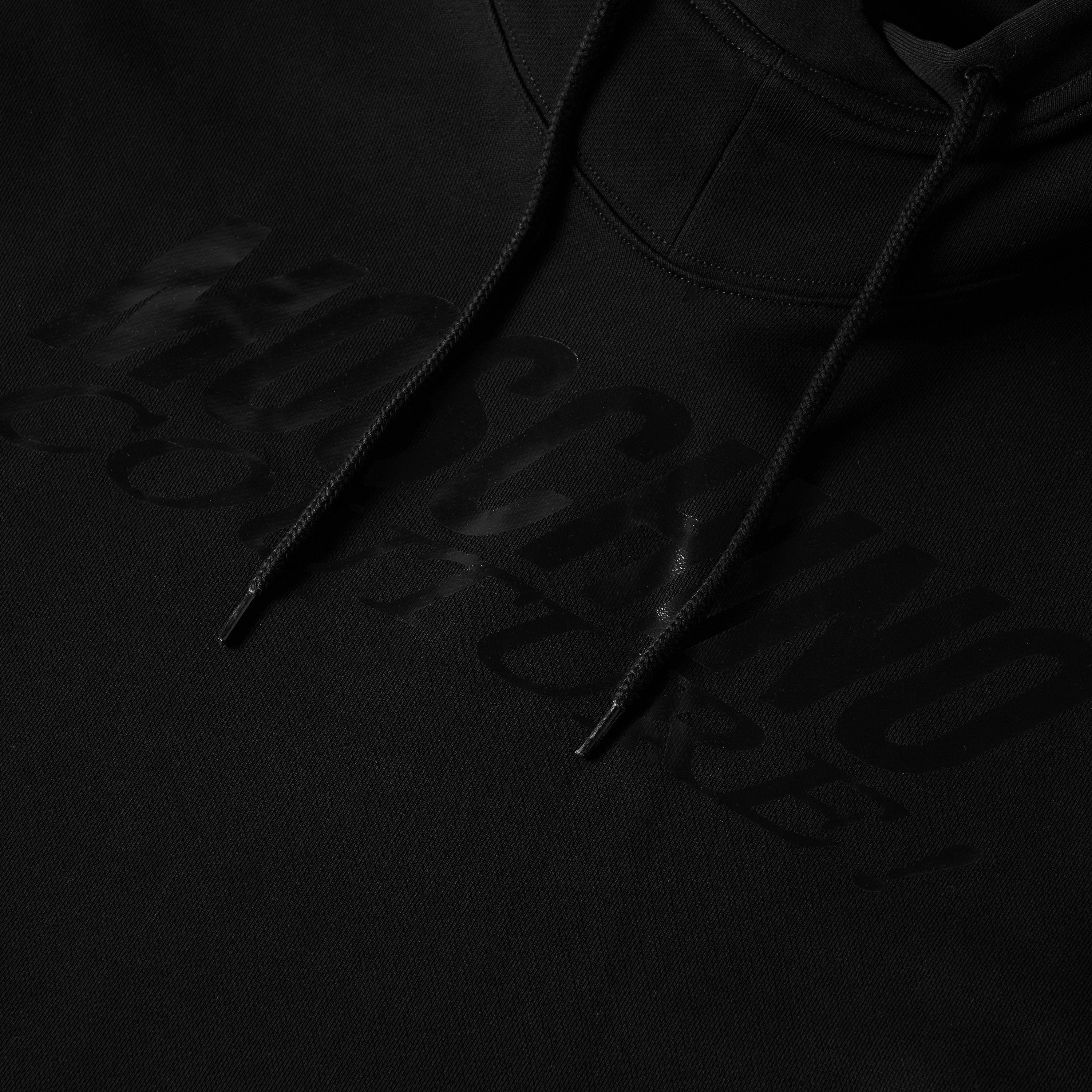 Black - Moschino - Moschino Knit Hoodie Sn99 - 3