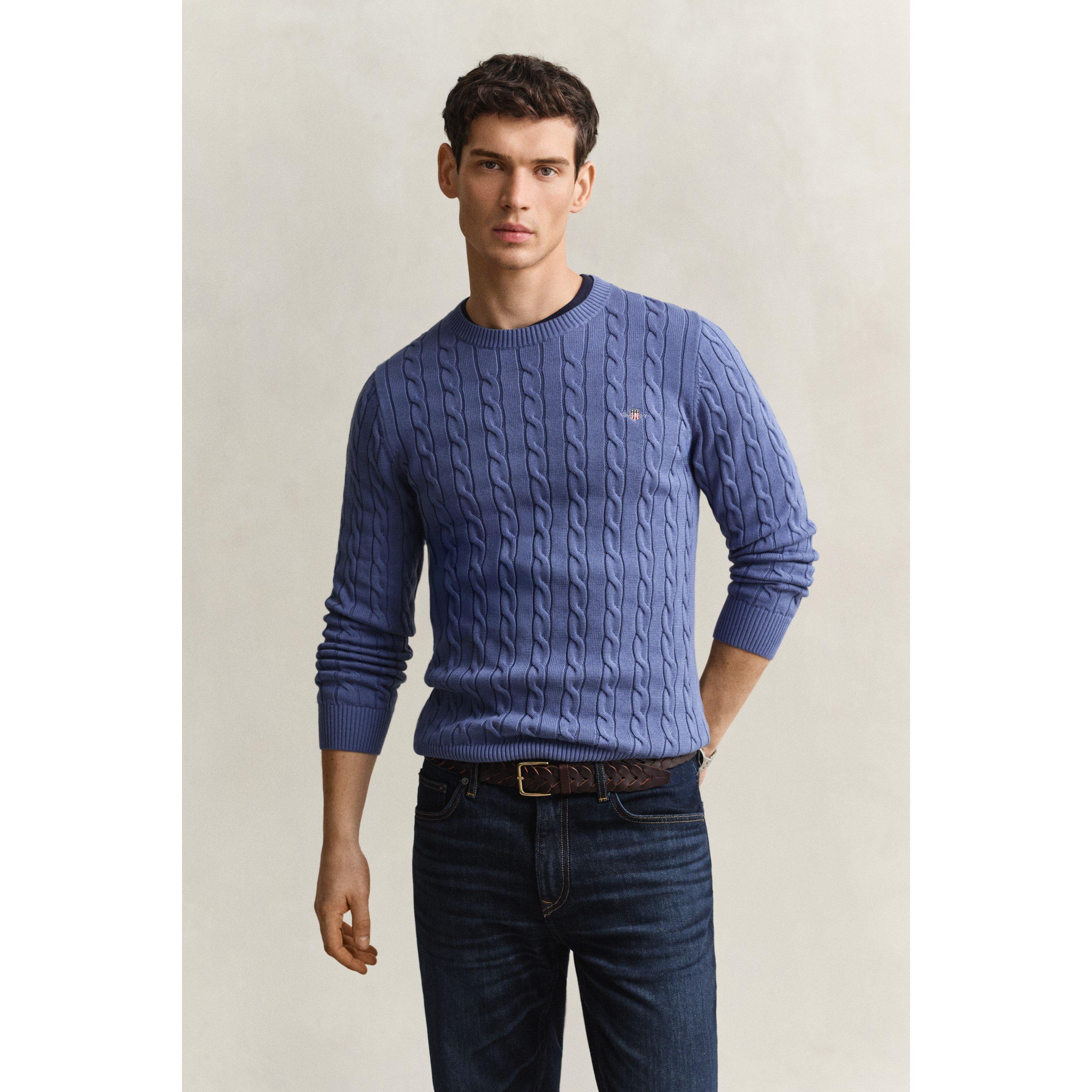 Blue H 476 - Gant - Gant Cable Knit Sn64 - 2