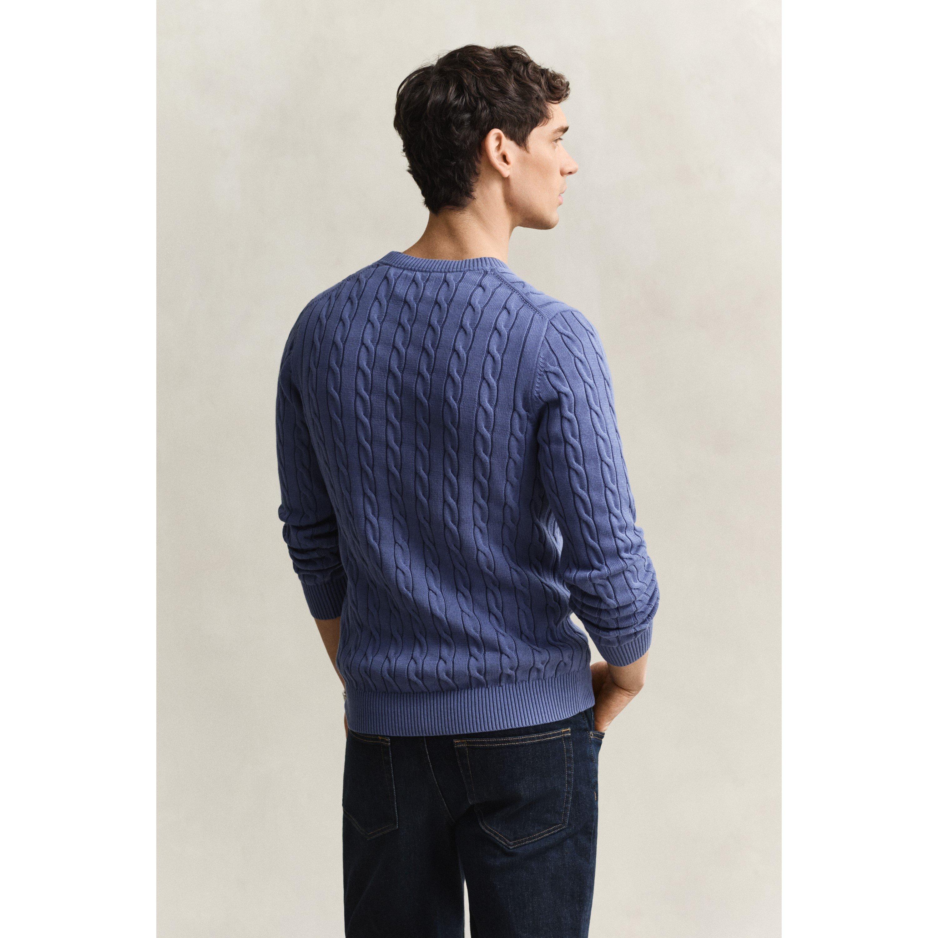 Blue H 476 - Gant - Gant Cable Knit Sn64 - 3