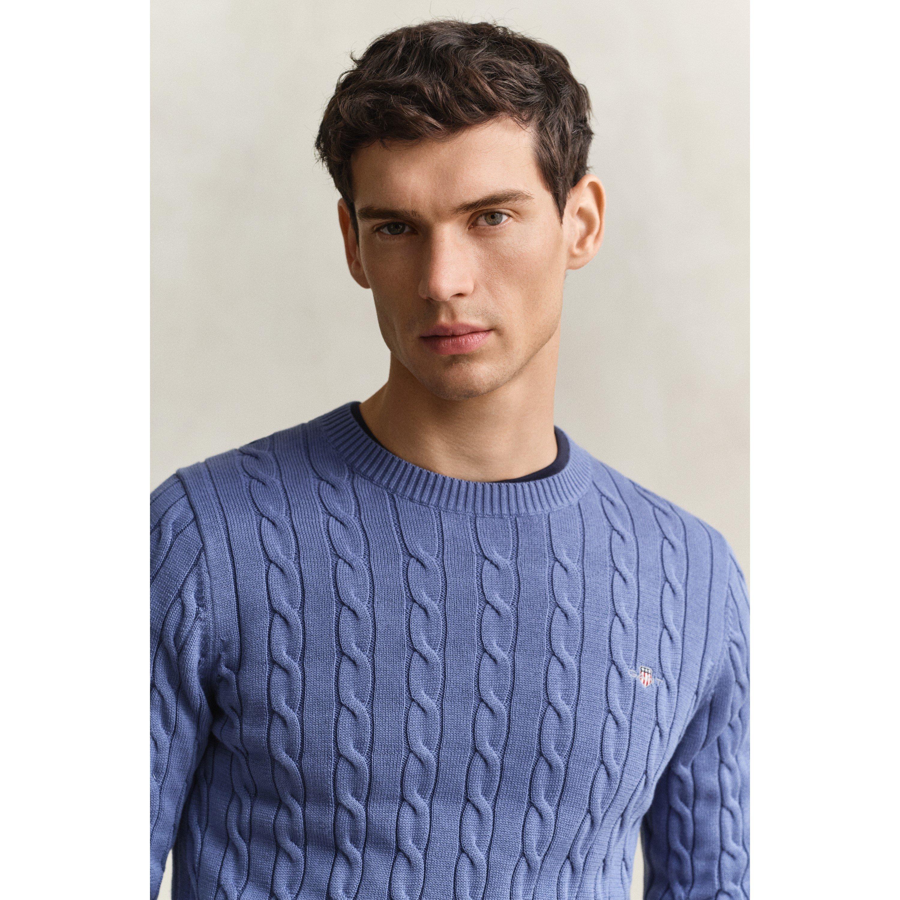 Blue H 476 - Gant - Gant Cable Knit Sn64 - 4