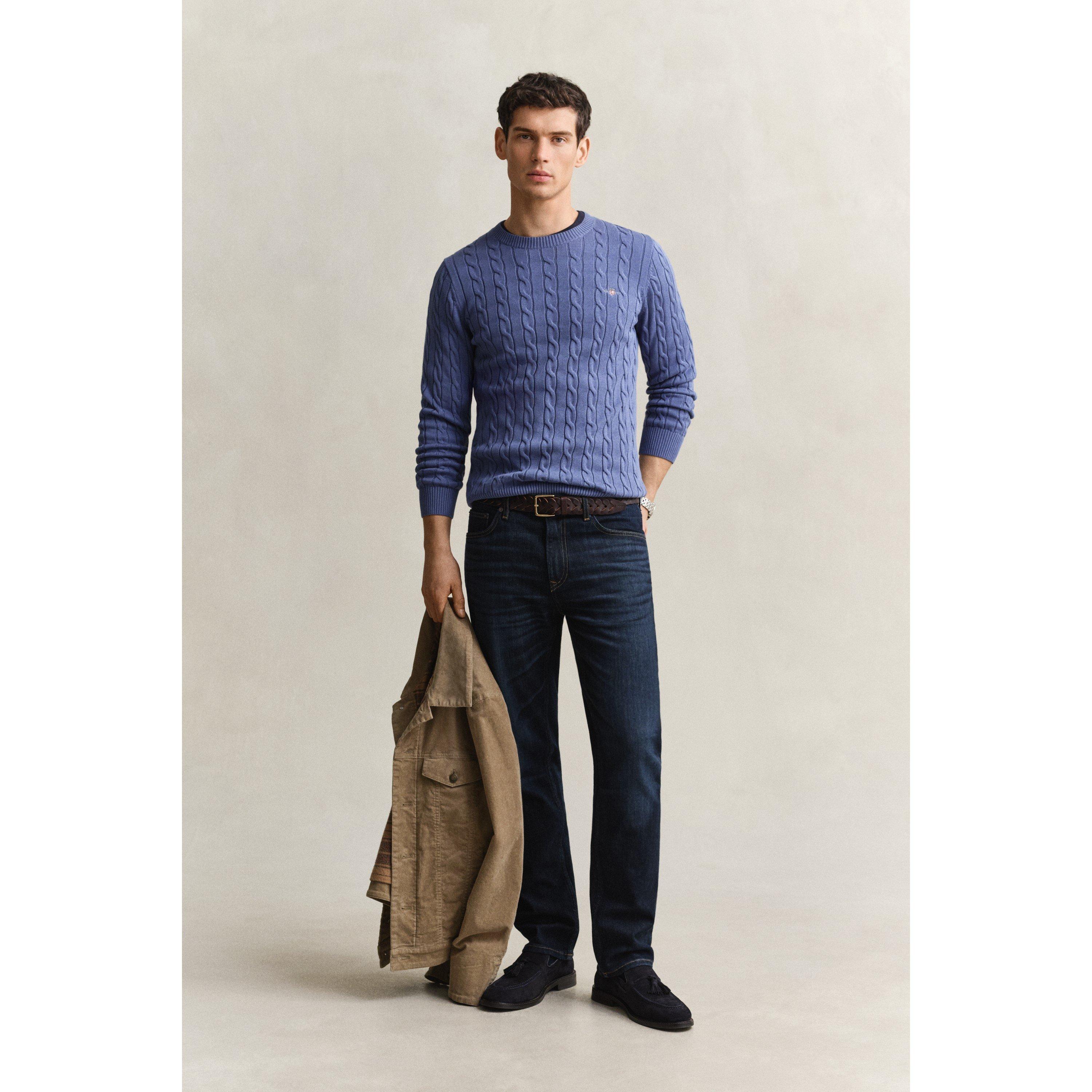 Blue H 476 - Gant - Gant Cable Knit Sn64 - 5