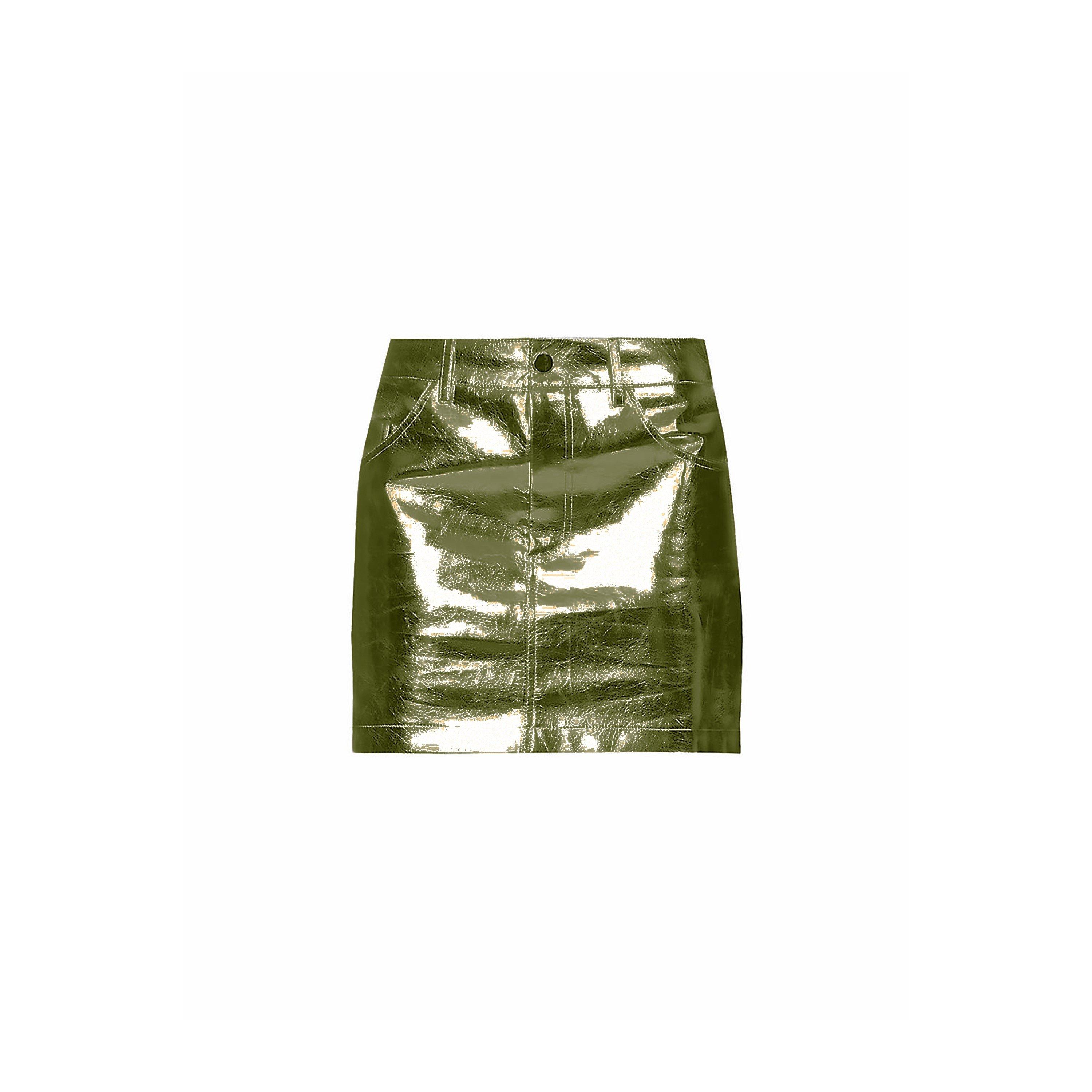 Green - AmyLynn - Women's Mini Skirt