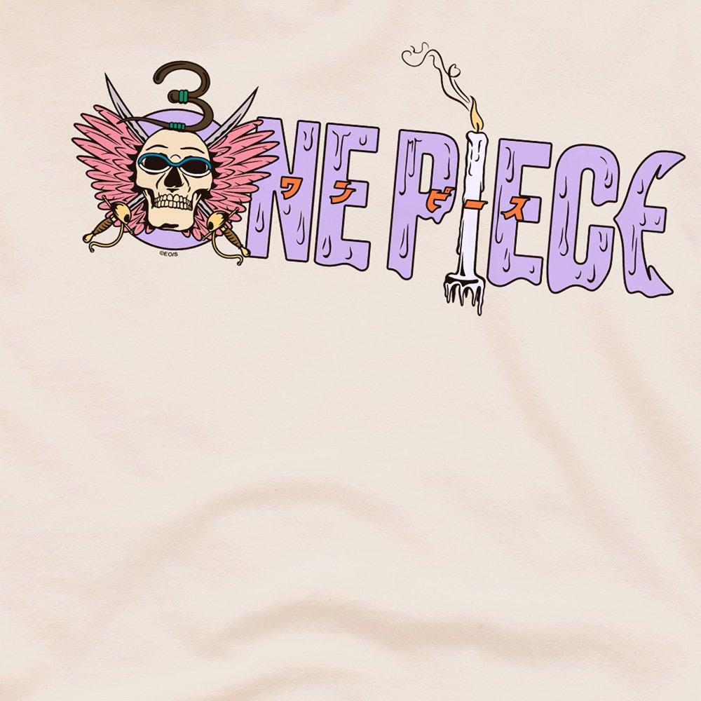 Beige - One Piece - One Piece Neon Mr.3 Logo T-Shirt Natural - 2