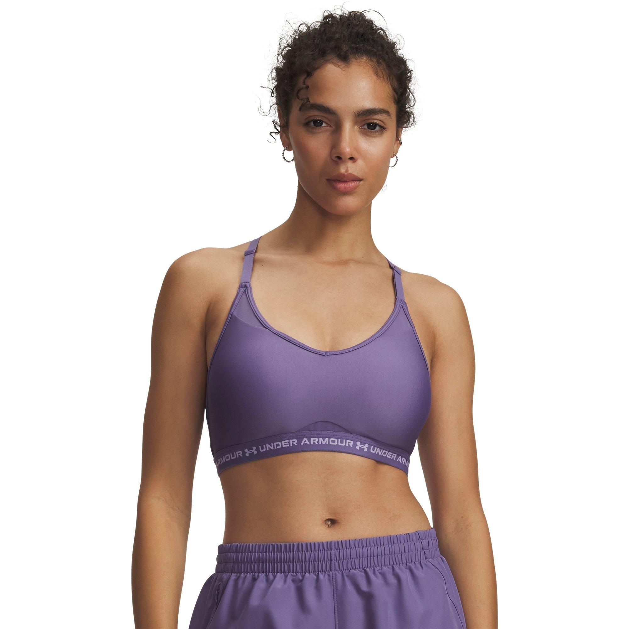 Purple Luxe - Under Armour - Crossback Low Womens Sports Bra - 5