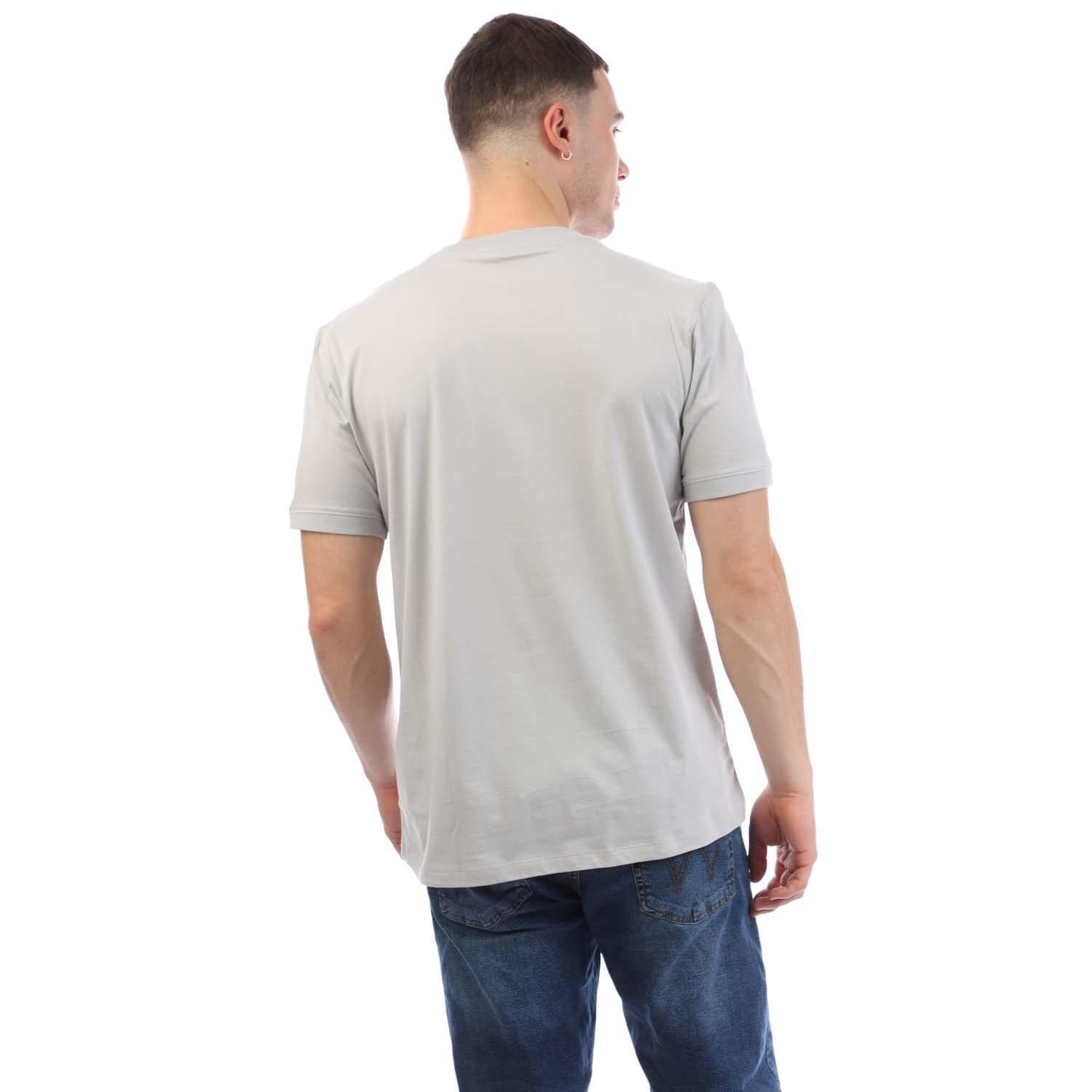 Grey - Hugo - Diragolino212 T-Shirt - 3