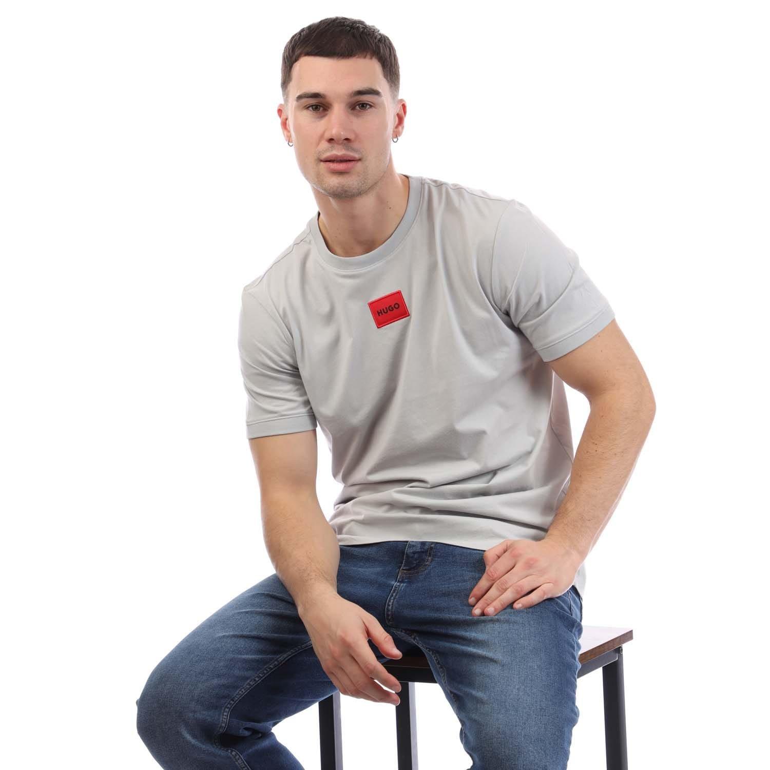 Grey - Hugo - Diragolino212 T-Shirt - 4