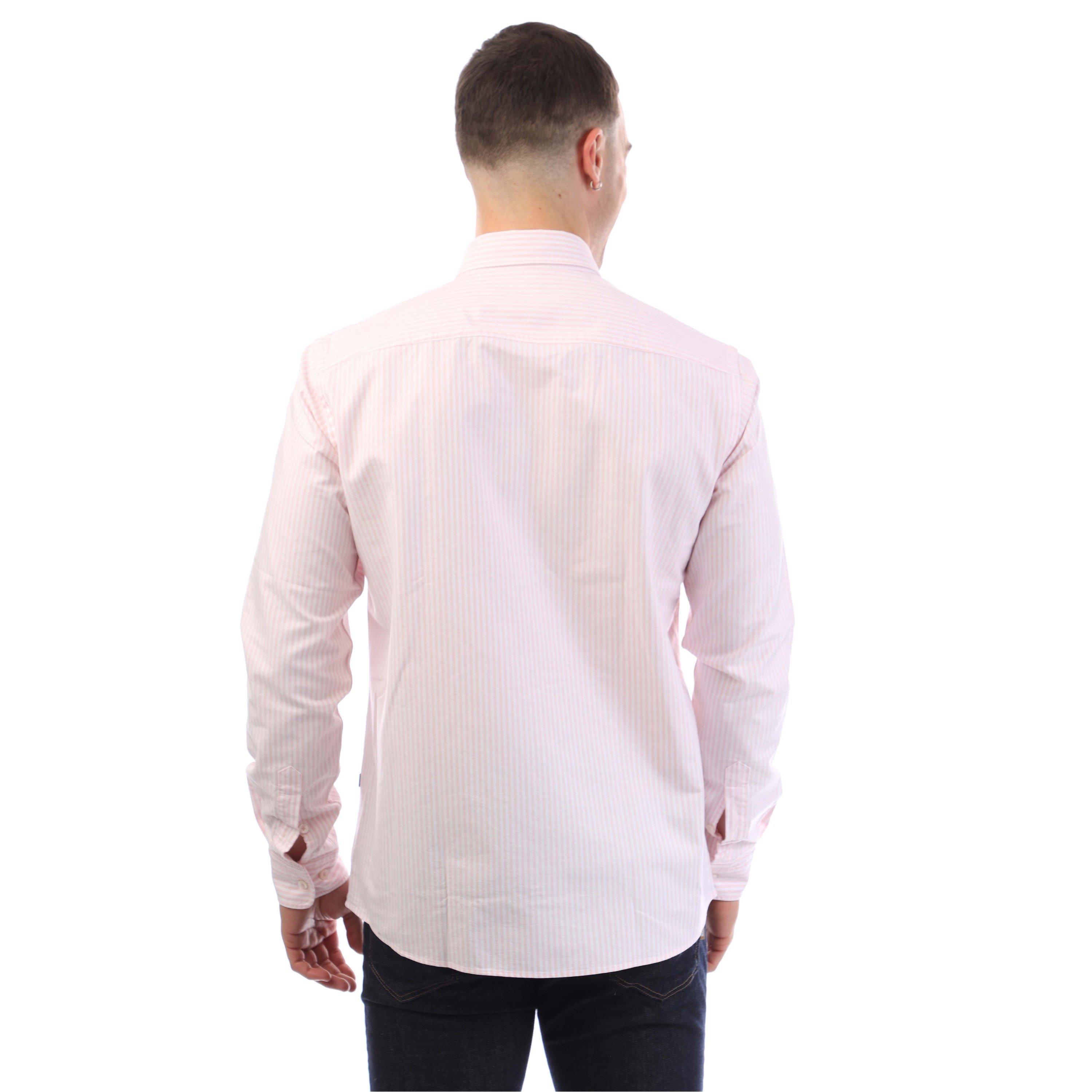 Pink - Boss - H-Roan-BD-E-C1-243 Slim Fit Shirt - 3