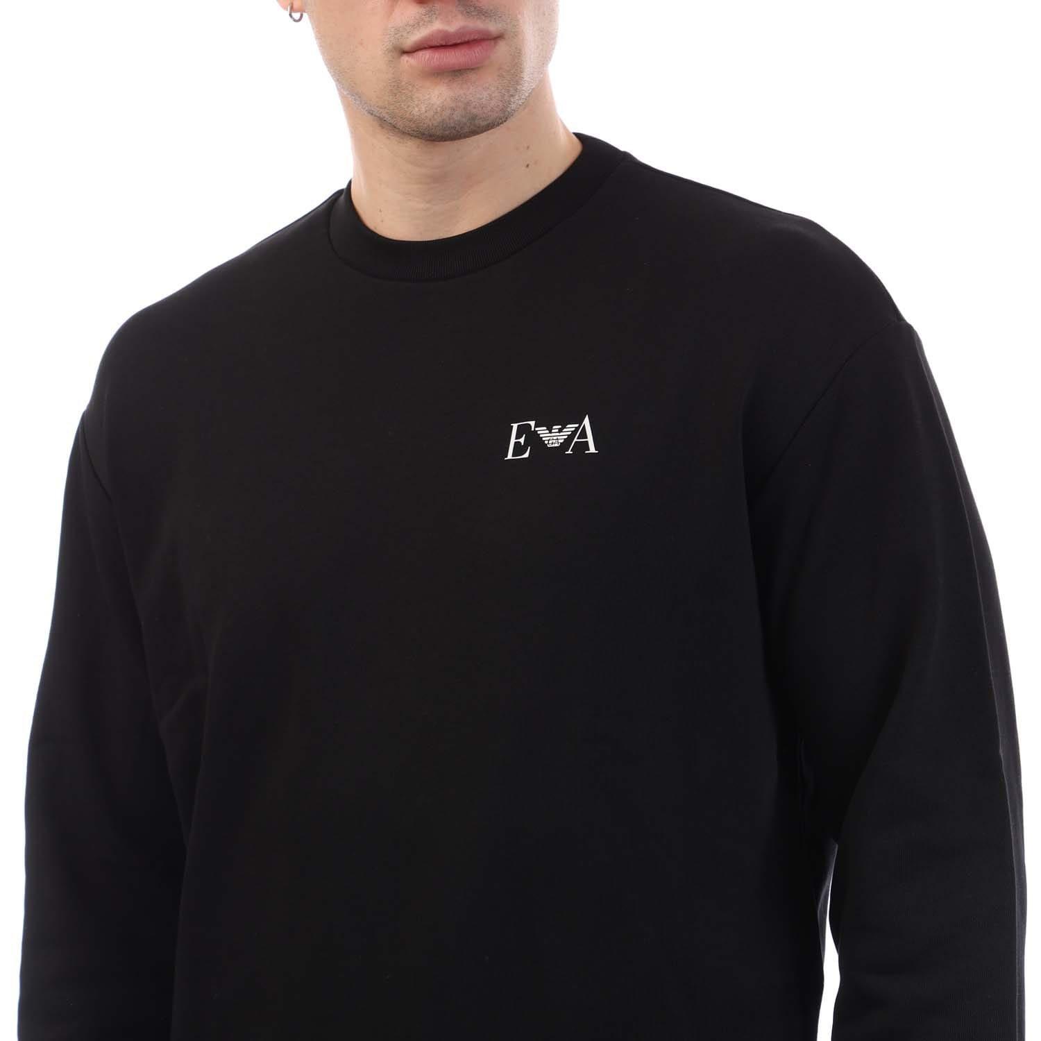 Black - Emporio Armani - Crewneck Sweatshirt - 2