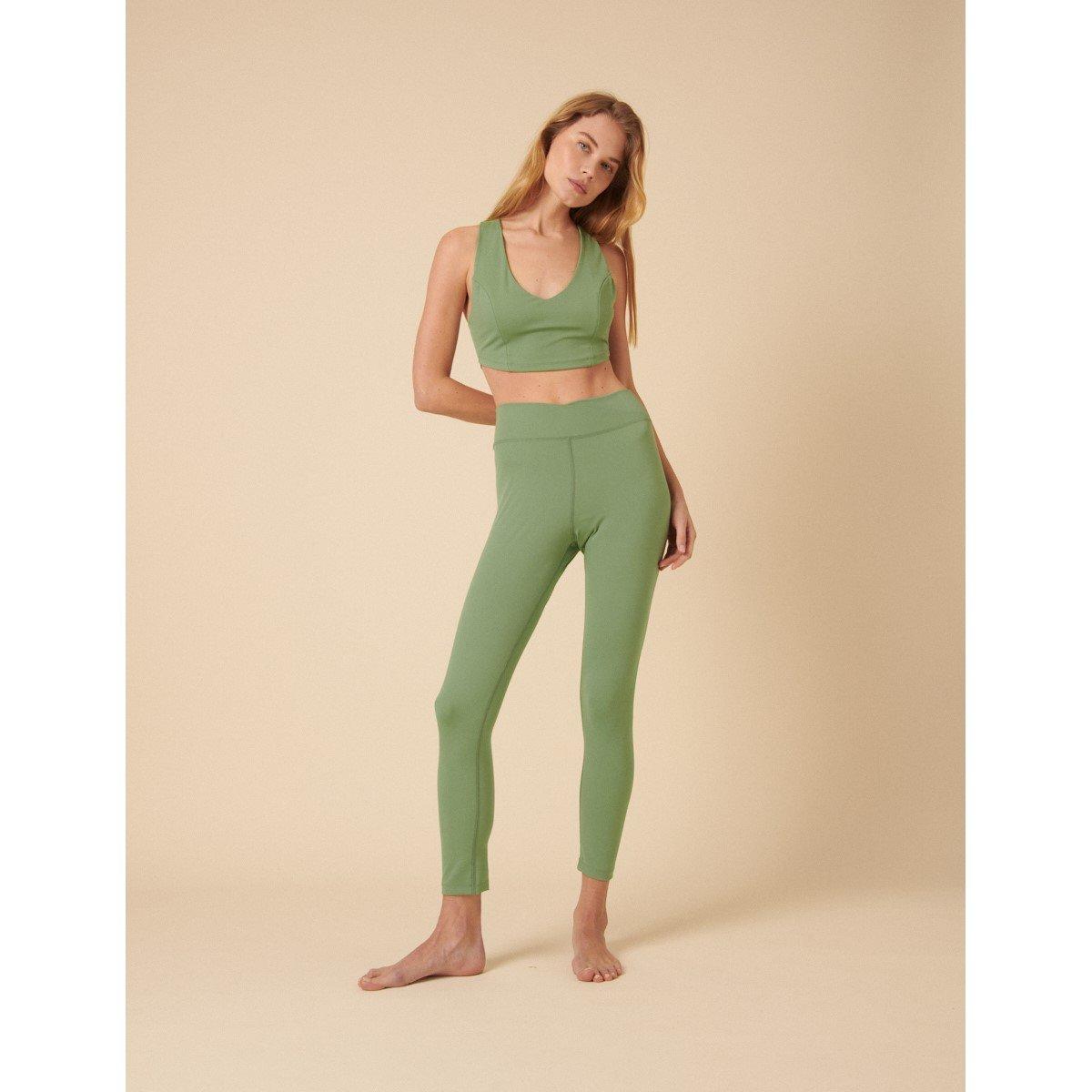 Nobodys Child Women's Medium Impact Non Wired Sports Bra - Green - 8 (XS)