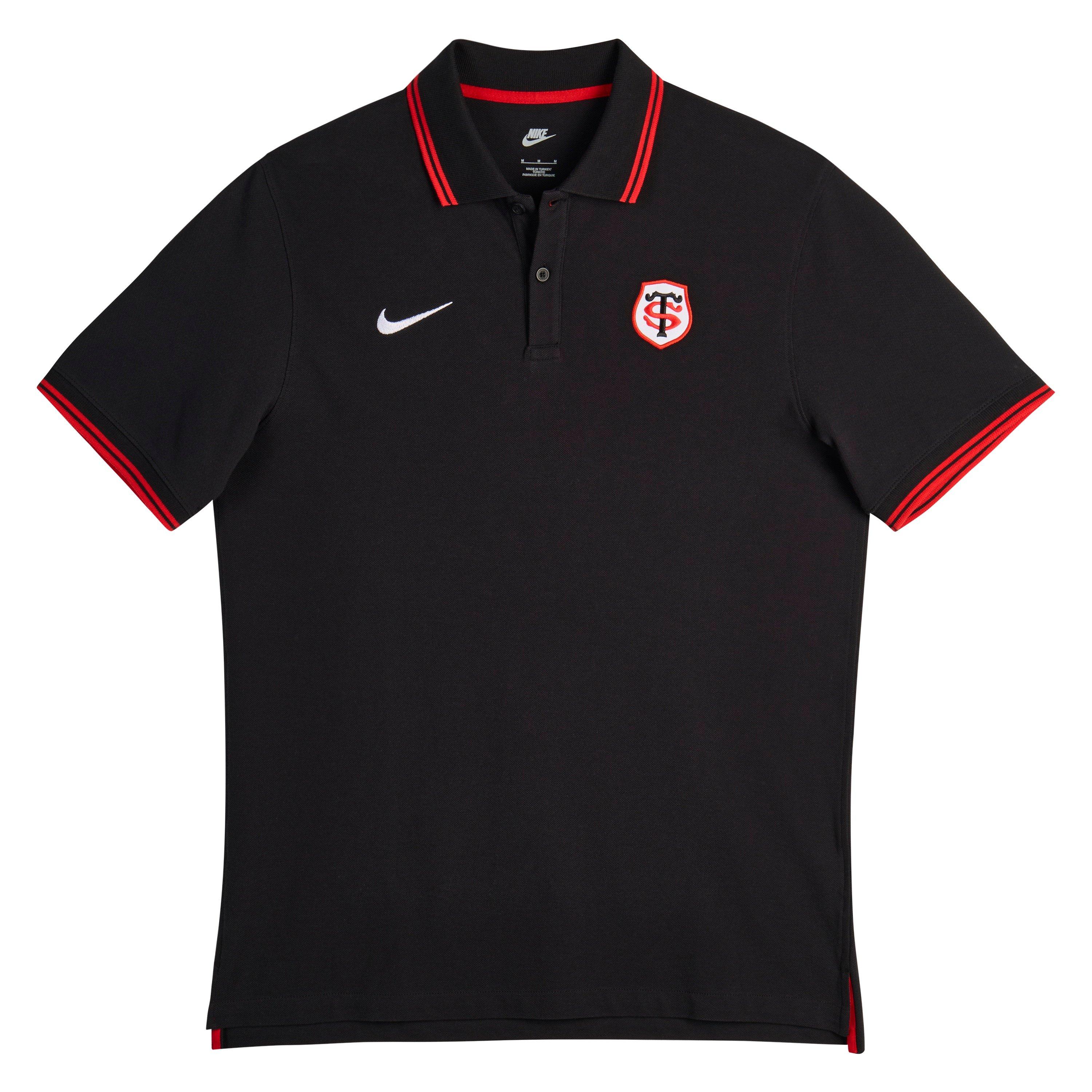 Sort - Nike - Men's ST Dri-FIT Pique Short-Sleeve Rugby Polo - 2