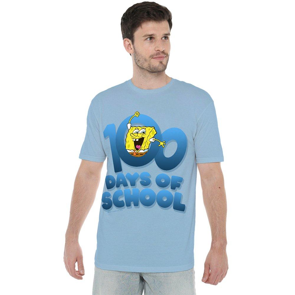 Spongebob Men's 0 T Shirt Light Blue - 3XL