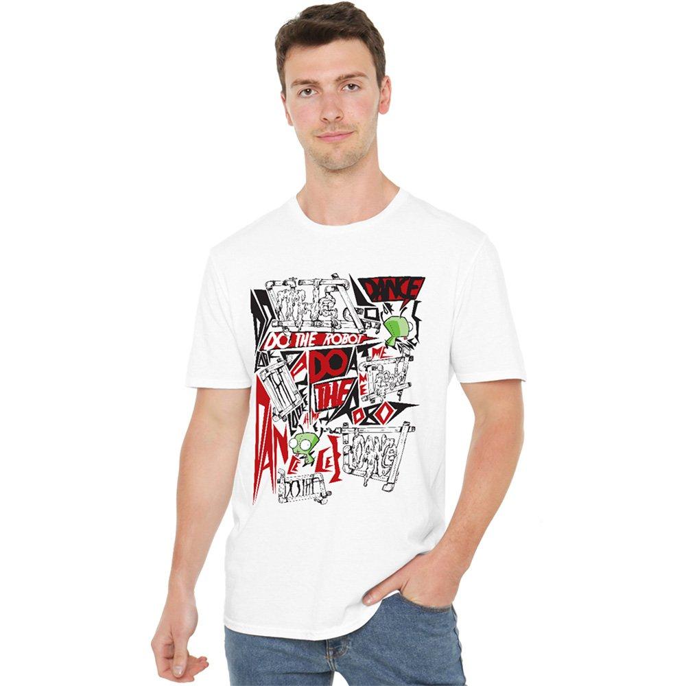 White - Other - Invader Zim Do The Robot Gir T Shirt White - 1