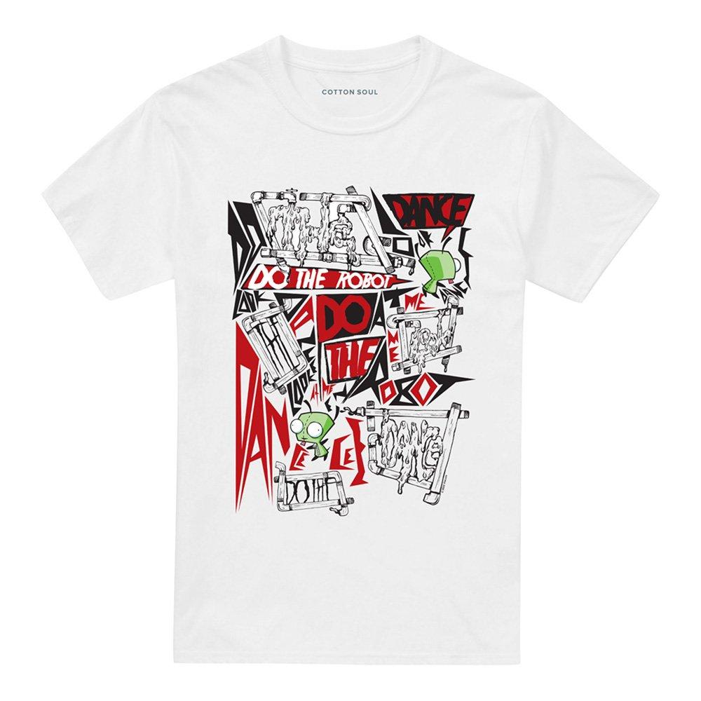 White - Other - Invader Zim Do The Robot Gir T Shirt White - 4