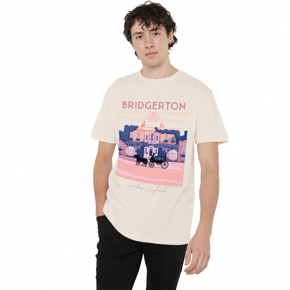 Beige - Bridgerton - Bridgerton Modern Minimal T-Shirt Natural - 1