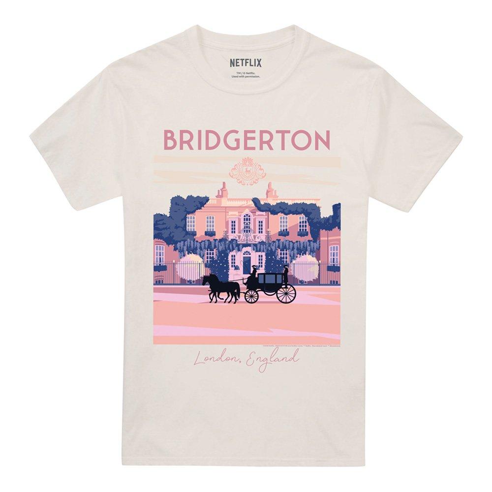 Beige - Bridgerton - Bridgerton Modern Minimal T-Shirt Natural - 4