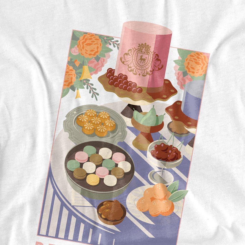 White - Bridgerton - Bridgerton Treats Long Sleeve T-Shirt White - 2